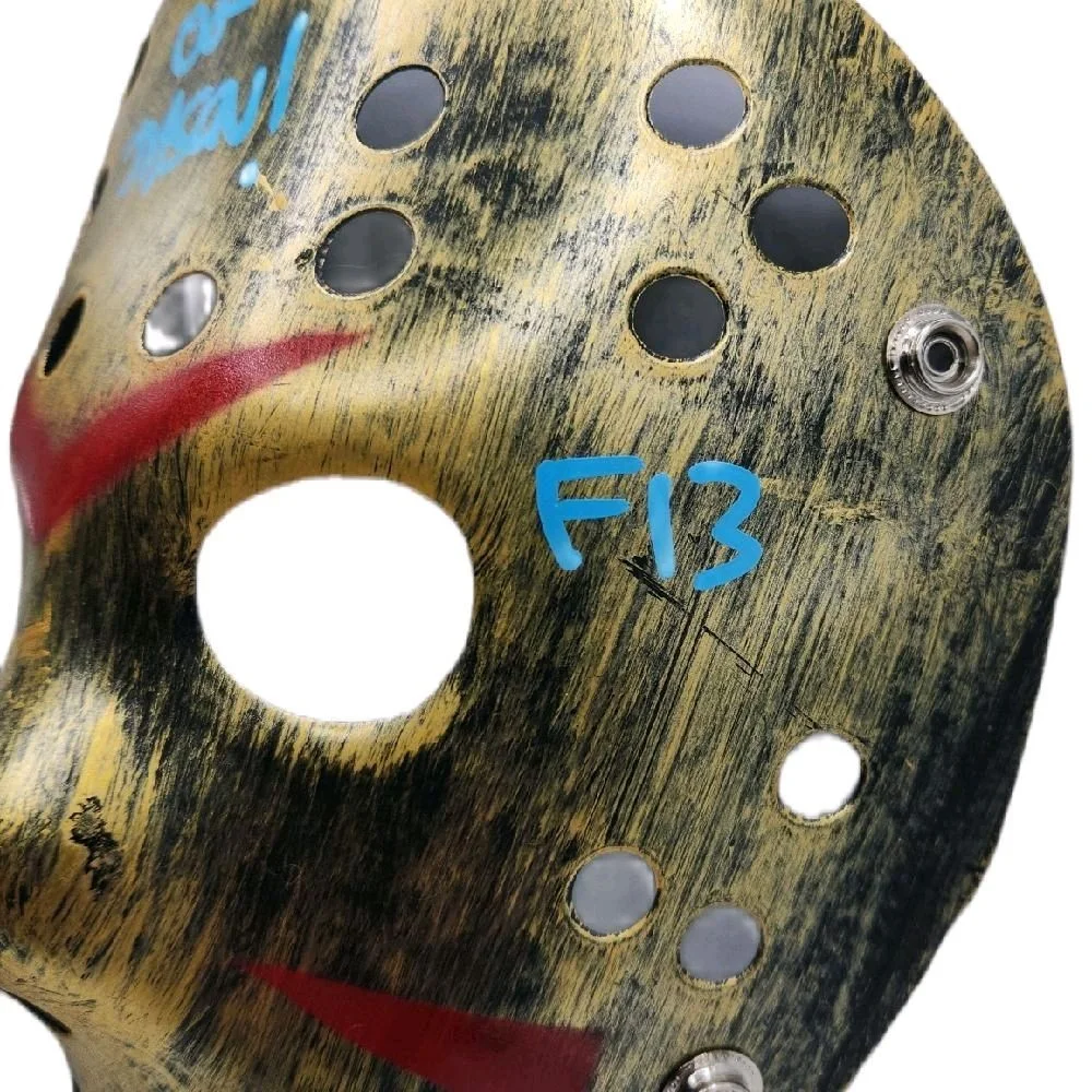 Friday The 13th Jason's Hockey Mask Auto/Inscribed By Original Actor Ari Lehman, image 4
