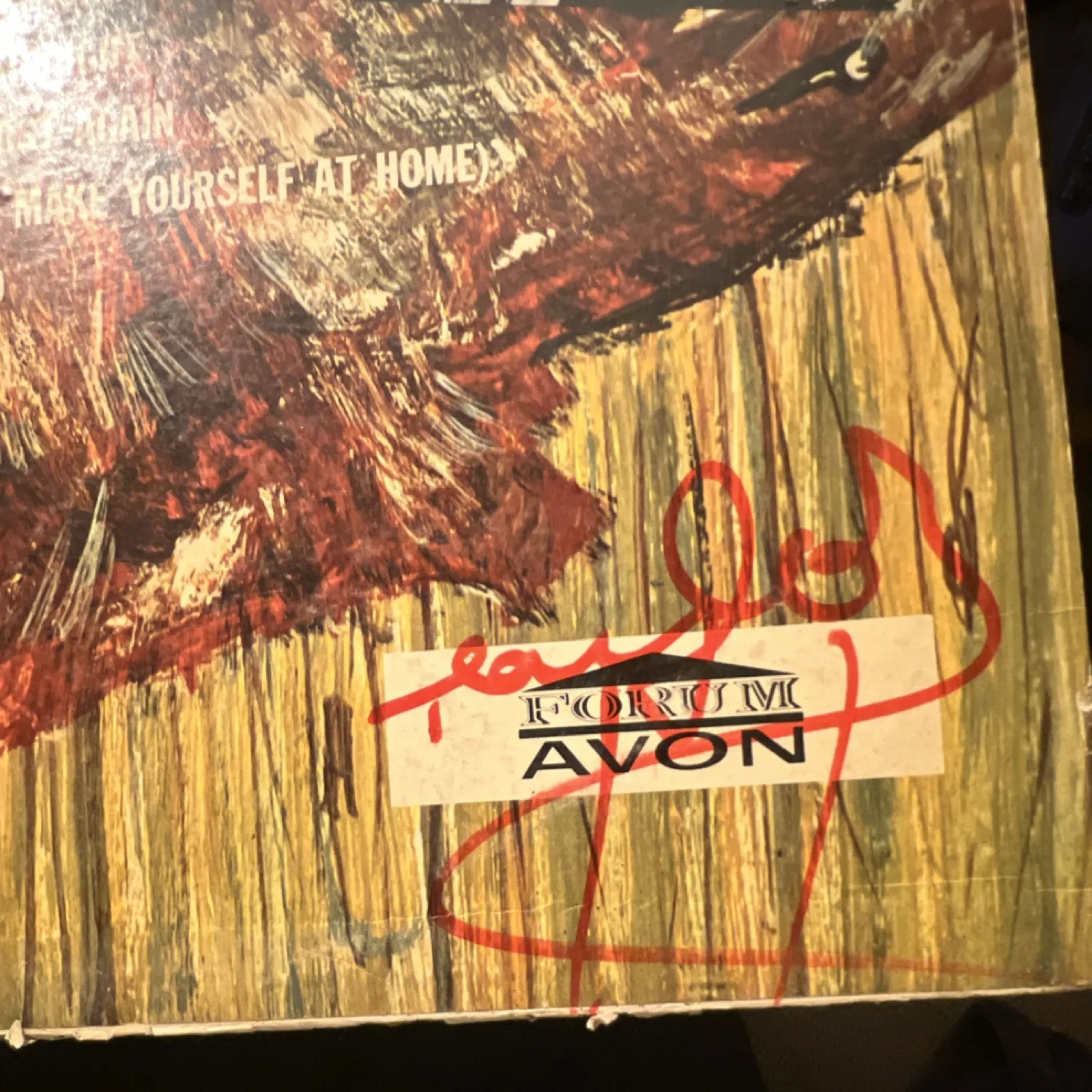Patsy Cline Country and Western Signed Vinyl Album Forum AVON Autograph, изображение 2