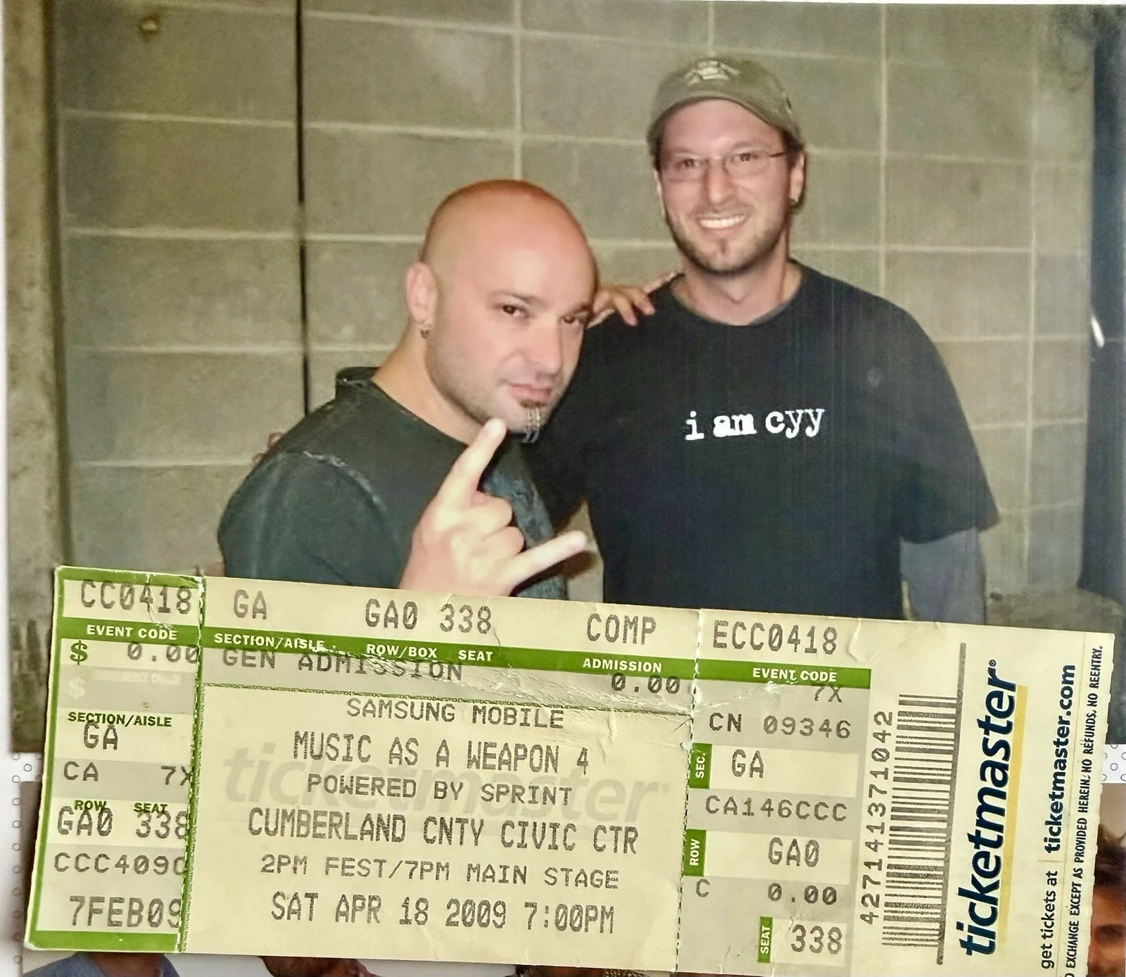 👀 SIGNED Disturbed The Sickness CD David Draiman Autograph 4/18/09 🔥🤘🏼, image 5