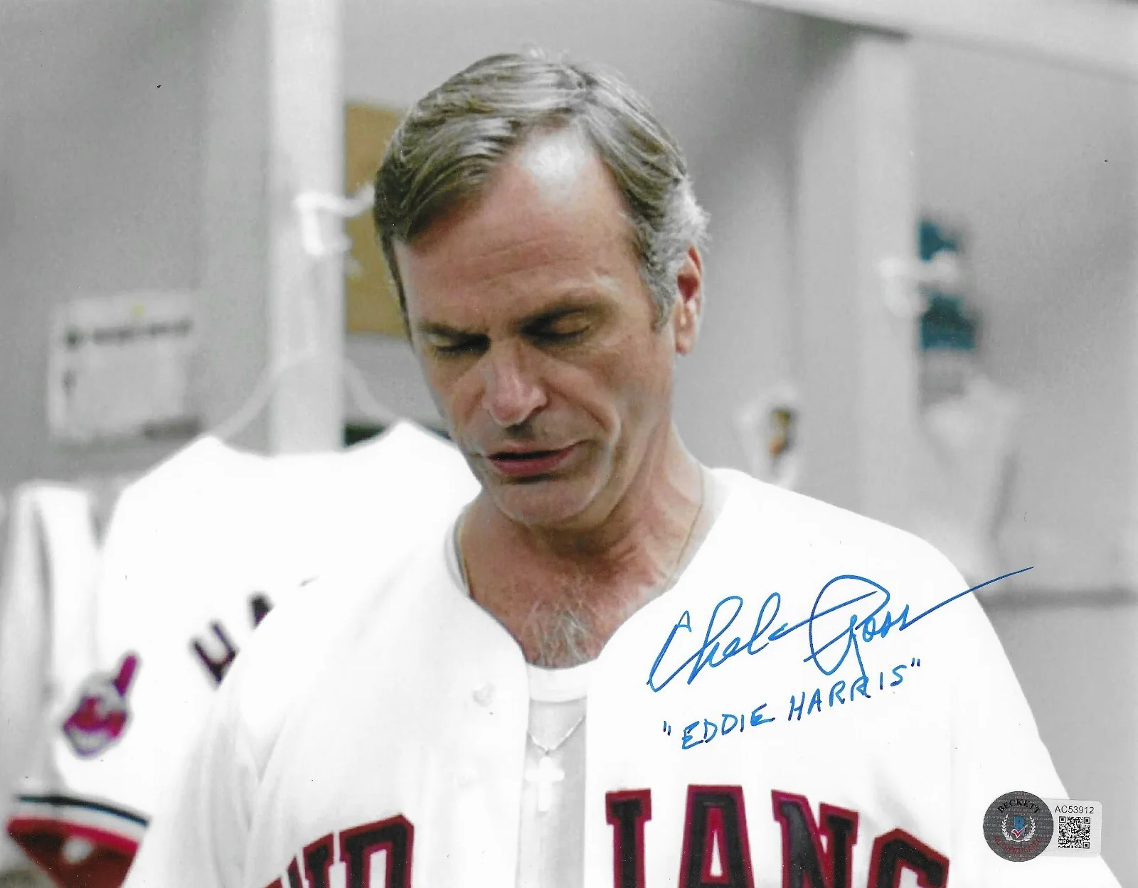 Chelcie Ross — Chelcie Ross BAS Signed 8x10 Photo Autographed Major League Eddie Harris 12
