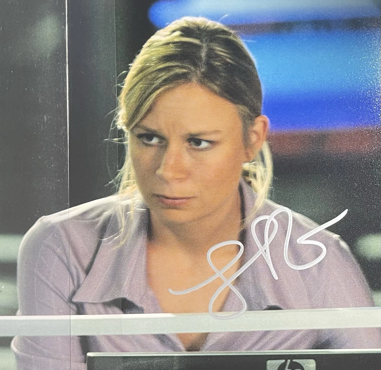 Mary Lynn Rajskub — Mary Lynn Rajskub Signed 8x10 Photo Autographed BAS 24 Chloe