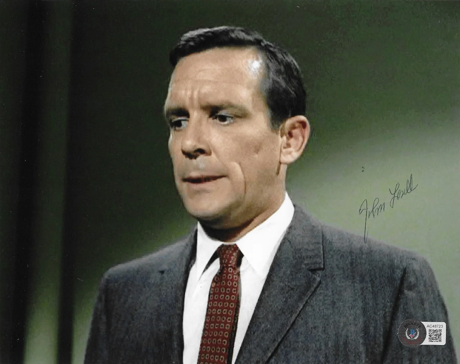 John Lasell — John Lasell The Twilight Zone Signed 8x10 Photo Autographed BAS 723
