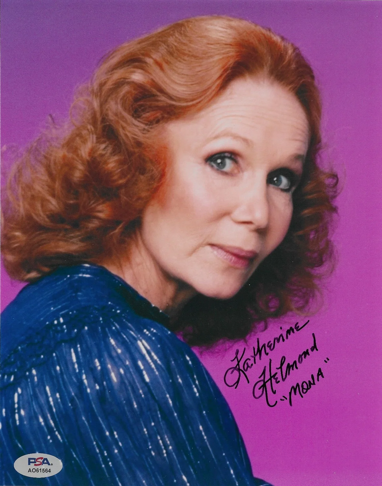 Katherine Helmond — Katherine Helmond PSA/DNA Signed 8x10 Photo Autographed Who's the Boss? Mona