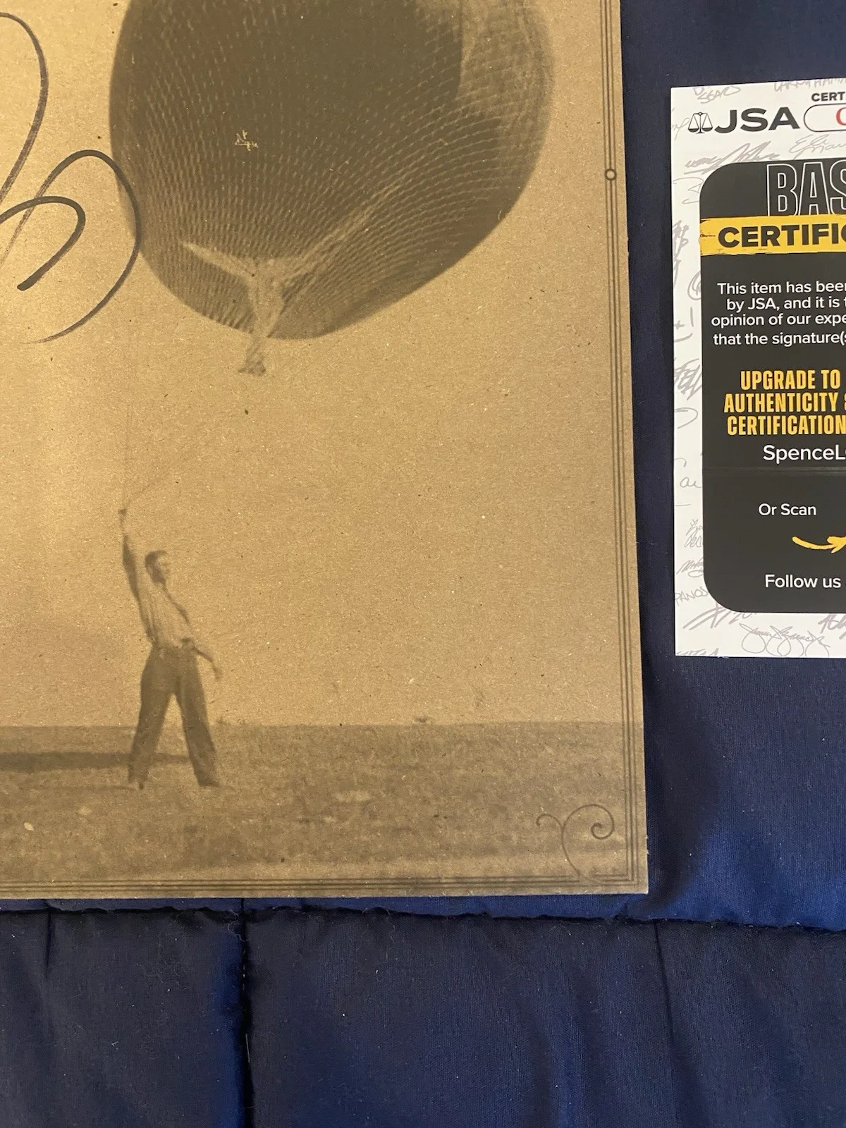 Gregory Alan Isakov Autographed The Weatherman Vinyl Record JSA, image 4