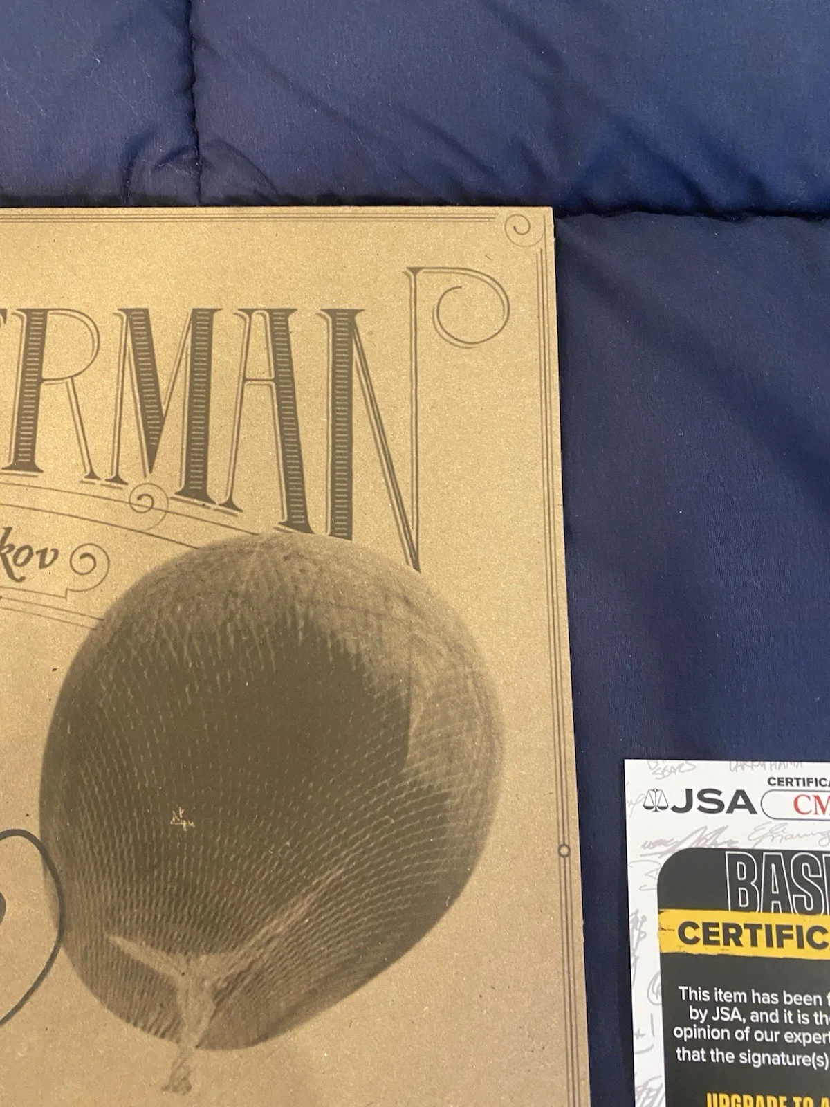 Gregory Alan Isakov Autographed The Weatherman Vinyl Record JSA, image 5