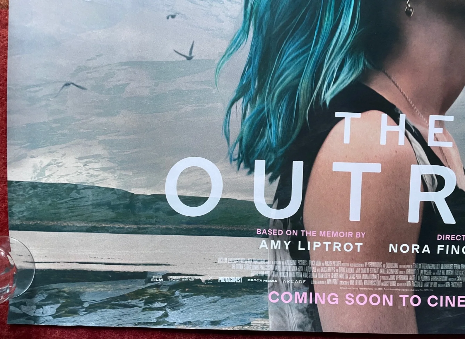THE OUTRUN (2024) Original UK Quad Movie Poster Saoirse Ronan, изображение 4