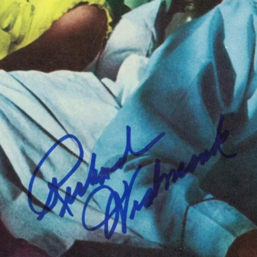 Richard Widmark — RICHARD WIDMARK JSA Autographed 11X14 Lobby Card FREE SHIP Kiss Of Death not PSA, изображение 2