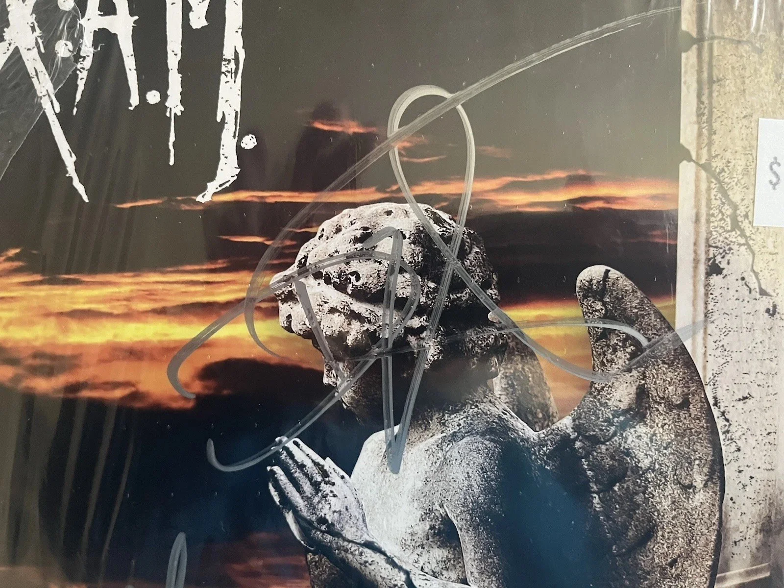 Nikki Sixx and DJ Ashba Autographed SixxAM Prayers For The Damned Vinyl, image 3