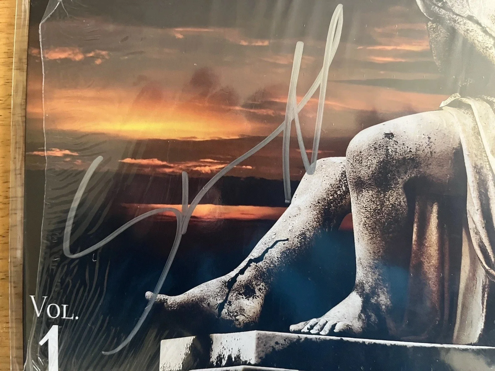 Nikki Sixx and DJ Ashba Autographed SixxAM Prayers For The Damned Vinyl, image 4