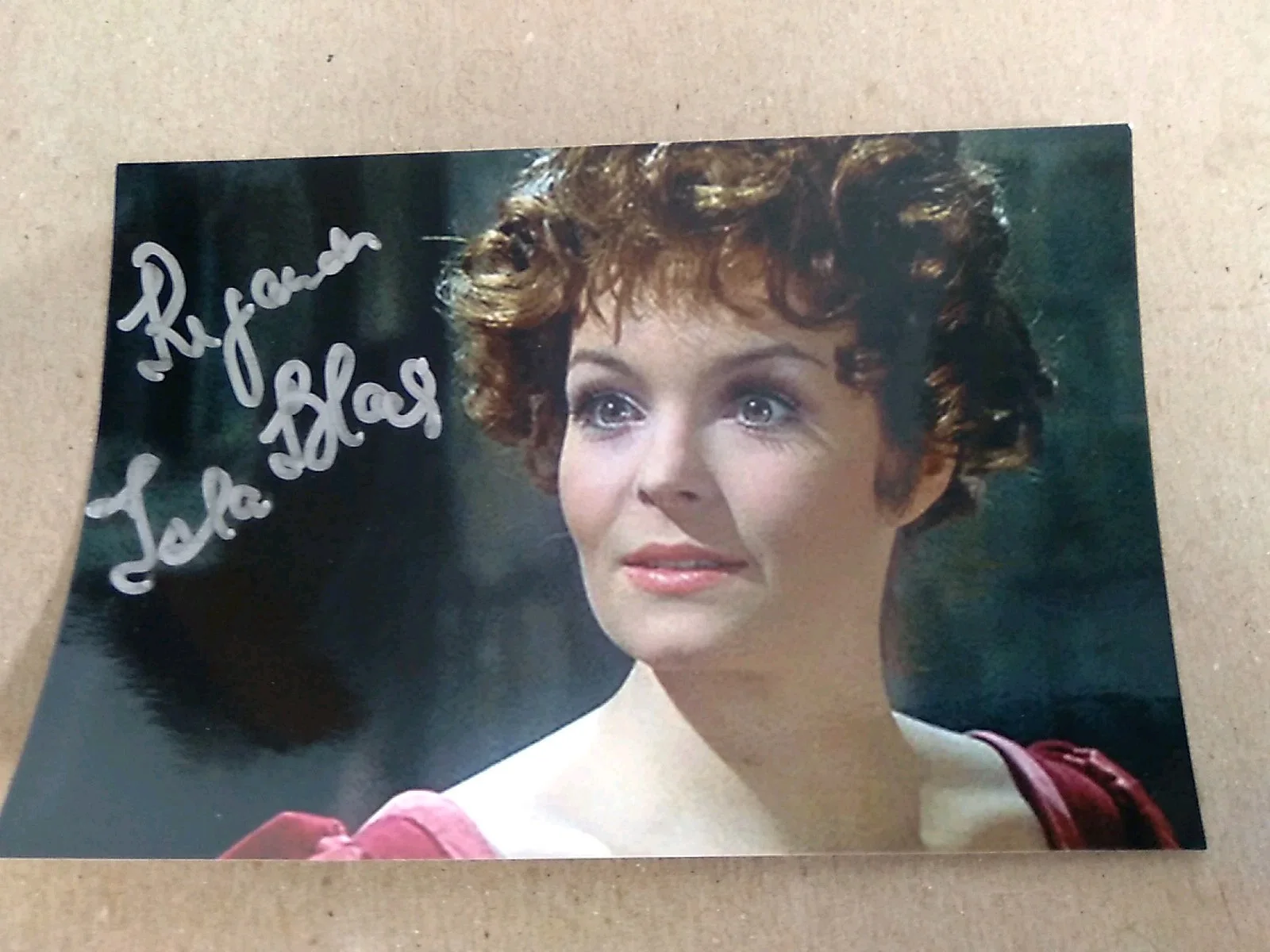 Isla Blair British Actress And Singer Signed Autograph 6x4in Photo, image 2