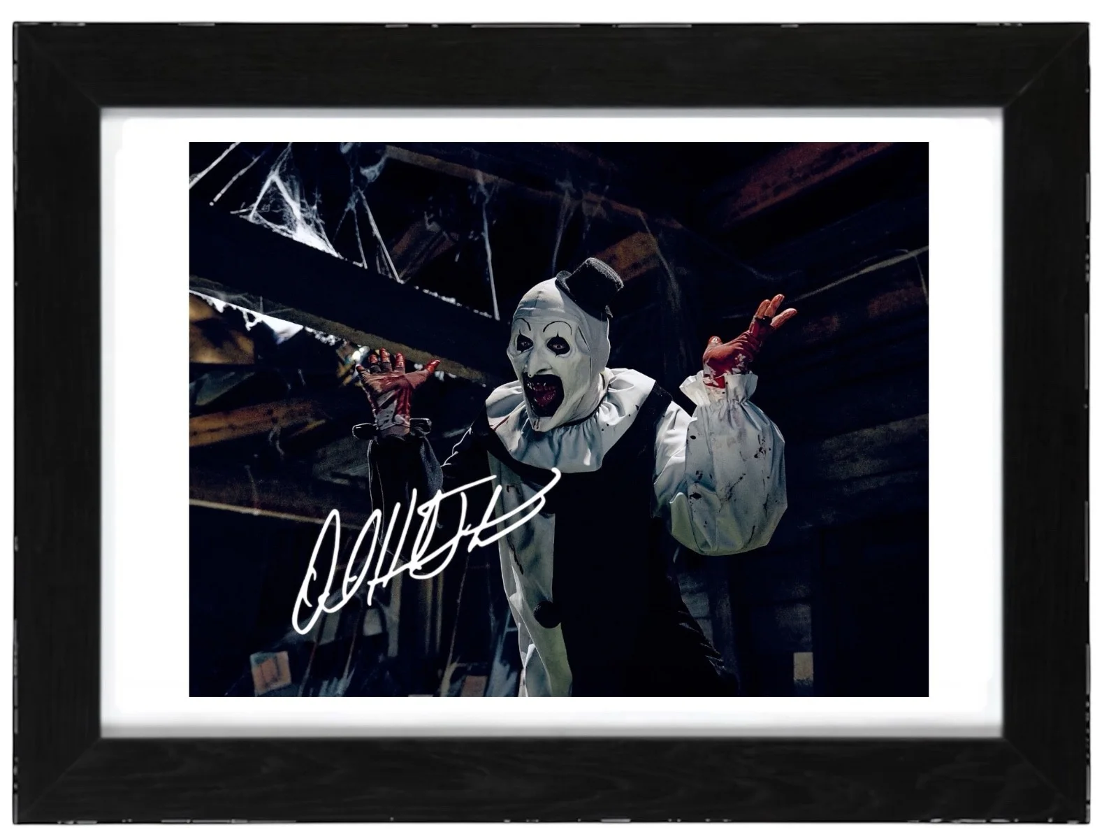 David Howard Thornton Signed Autograph PHOTO Pre Print Film 6x4/A4/A4 Framed, image 3