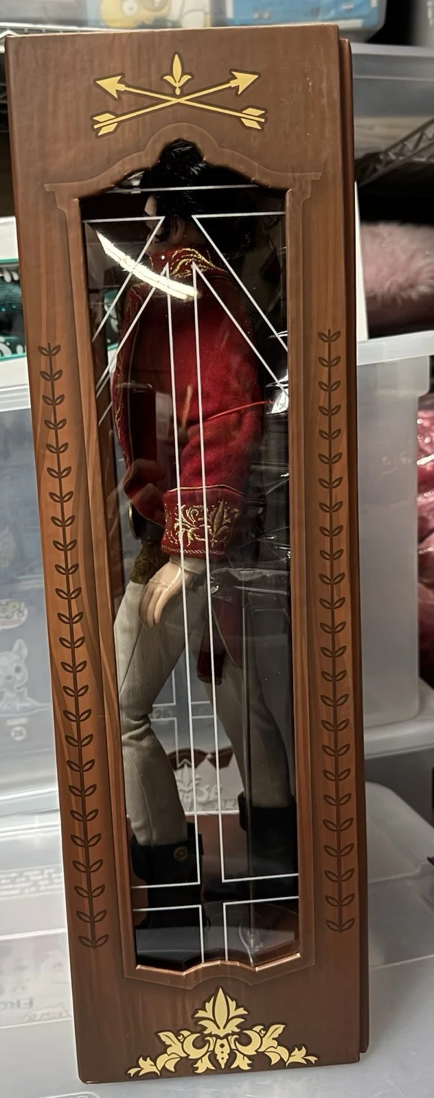 Richard White — Richard White , Gaston , Signed Autographed , Beauty And The Beast Doll , Disney, image 5