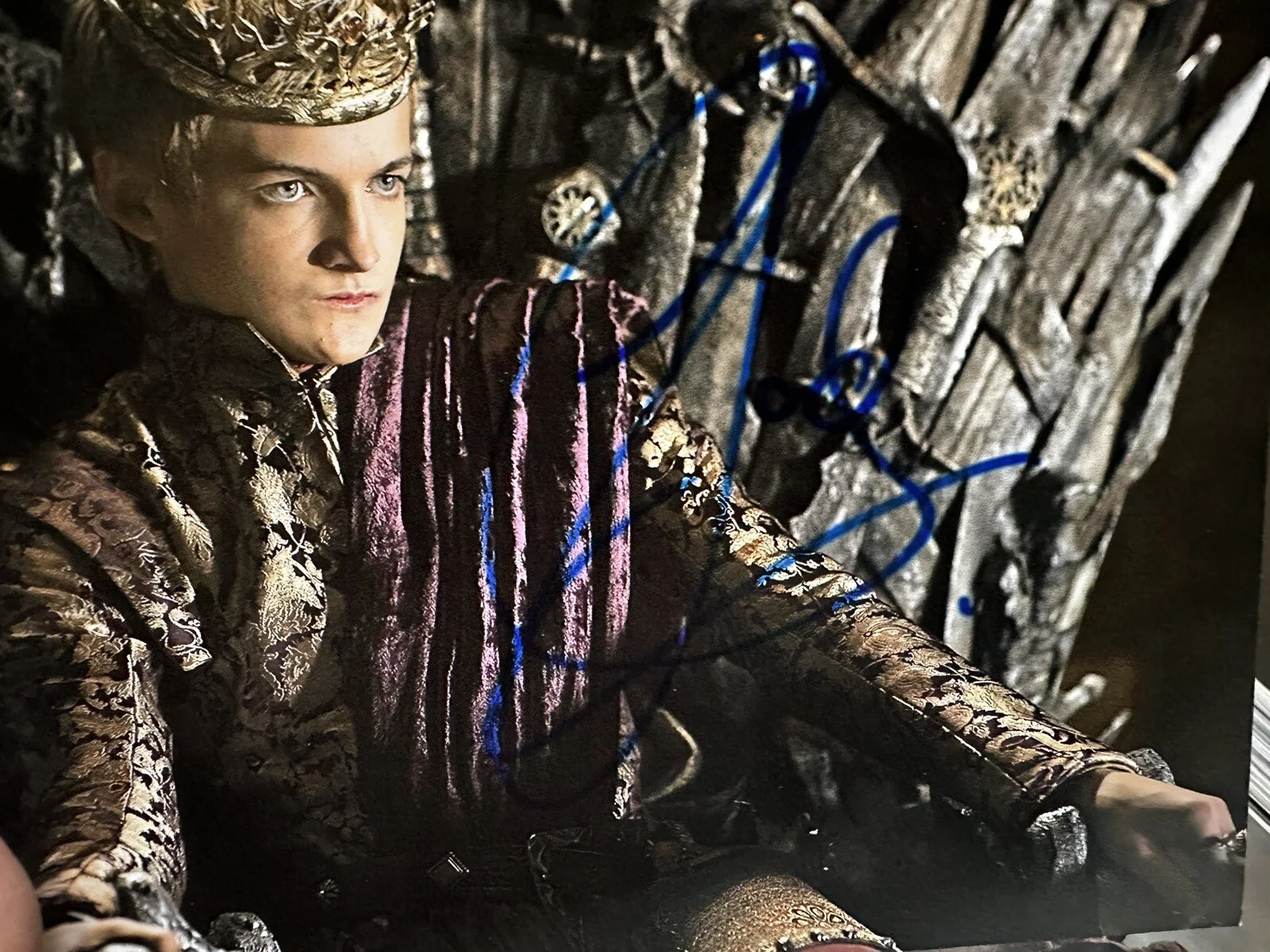 Jack Gleeson — Jack Gleeson signed 8x10 photo. In Person Proof.Joffrey Game Of Thrones HBO Auto, изображение 2