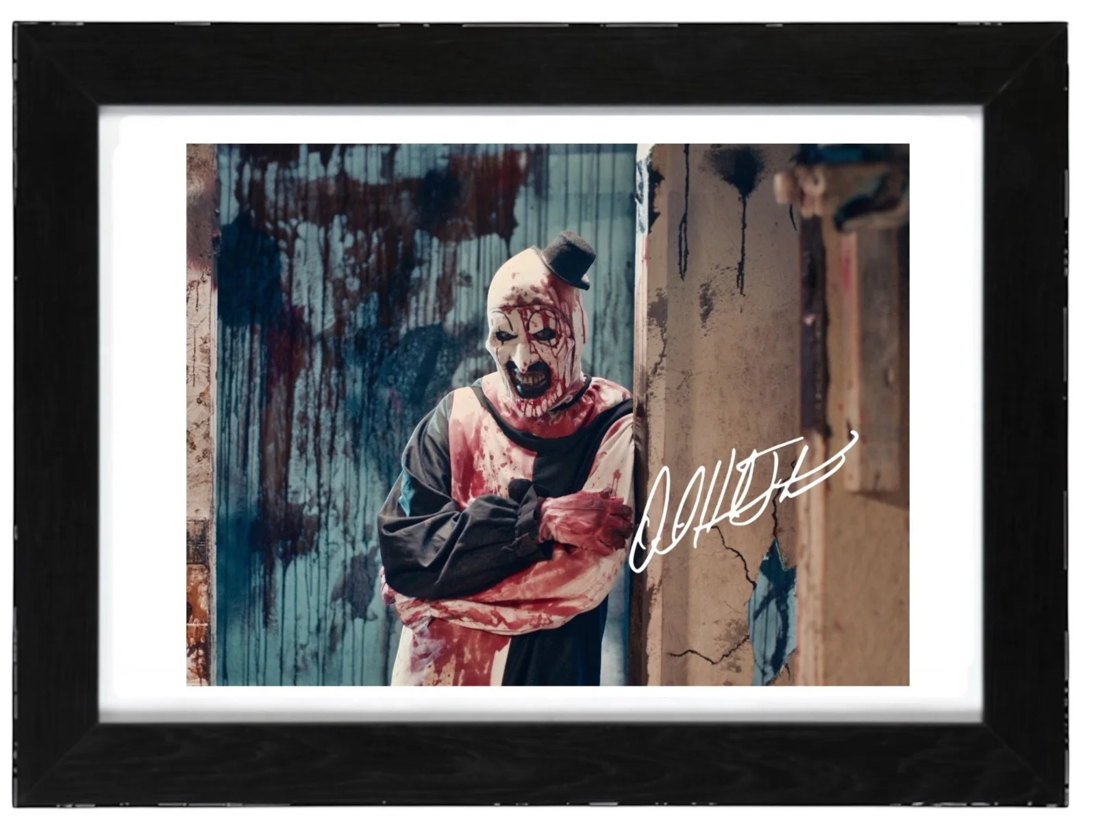 David Howard Thornton Signed Autograph PHOTO Pre Print Film 6x4/A4/A4 Framed, image 3
