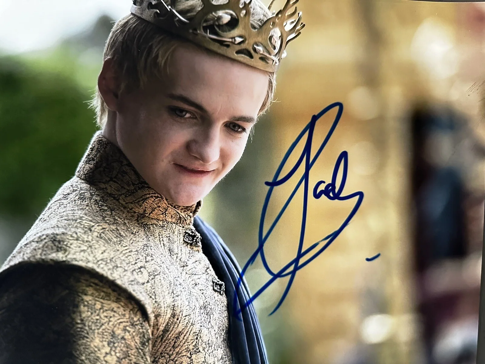 Jack Gleeson — Jack Gleeson signed 8x10 photo. In Person Proof.Joffrey Game Of Thrones HBO Auto, изображение 2