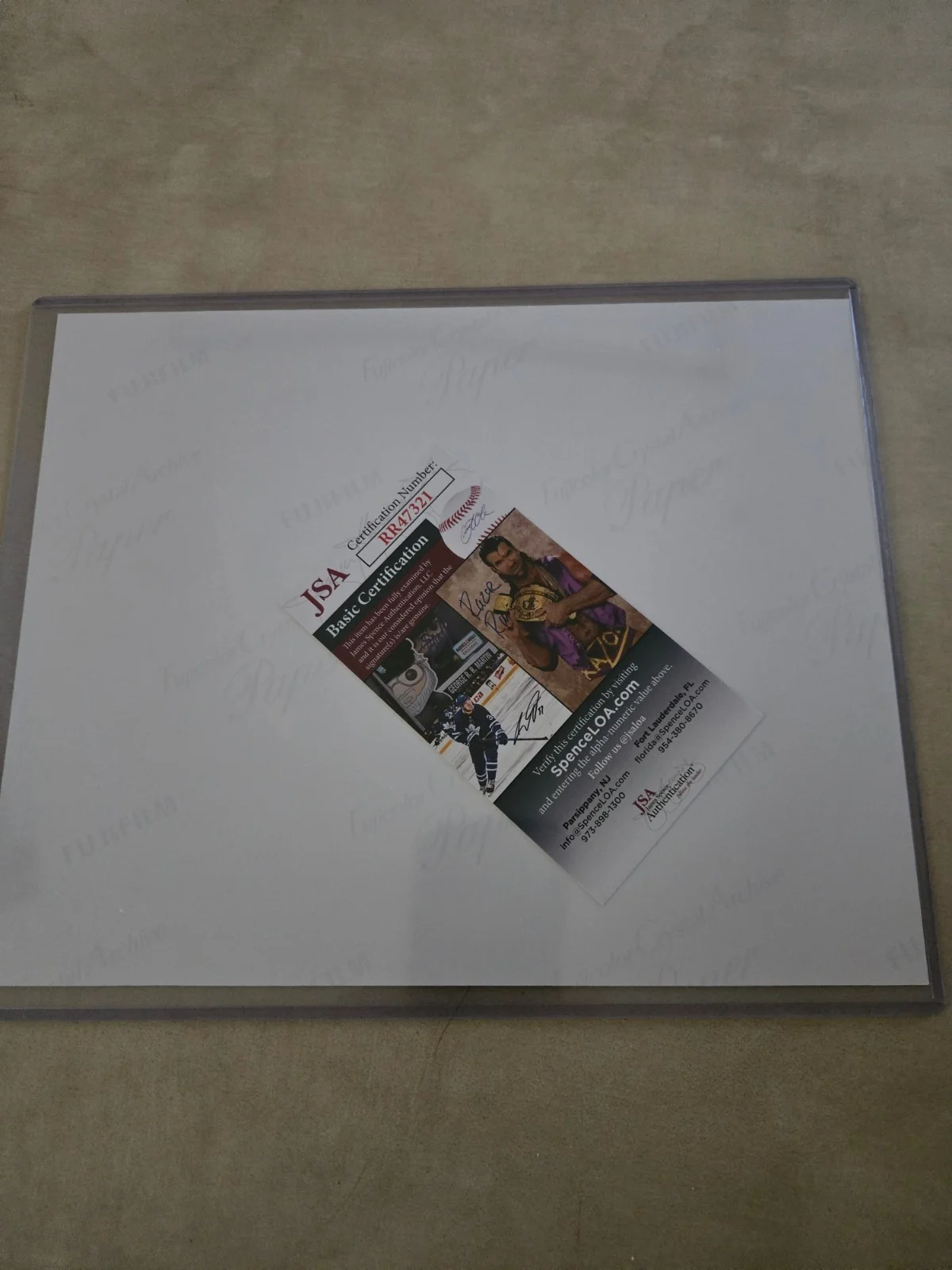 Diesal — Diesal 8'' x 10'' Color Autographed JSA Certified, image 2