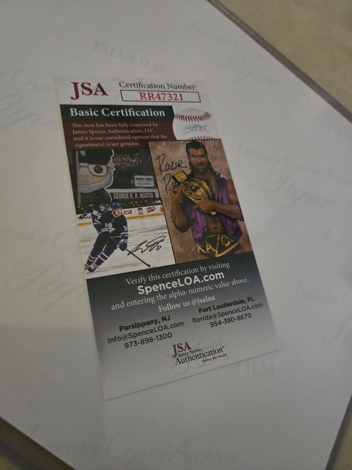 Diesal — Diesal 8'' x 10'' Color Autographed JSA Certified, image 3