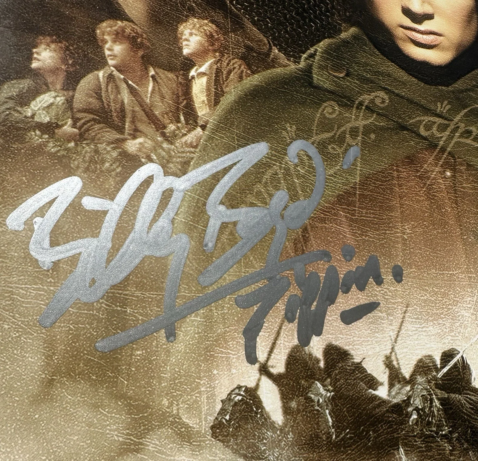 BILLY BOYD SIGNED LOTR 12X18 MOVIE POSTER ‘FELLOWSHIP OF THE RING’ JSA COA, изображение 2