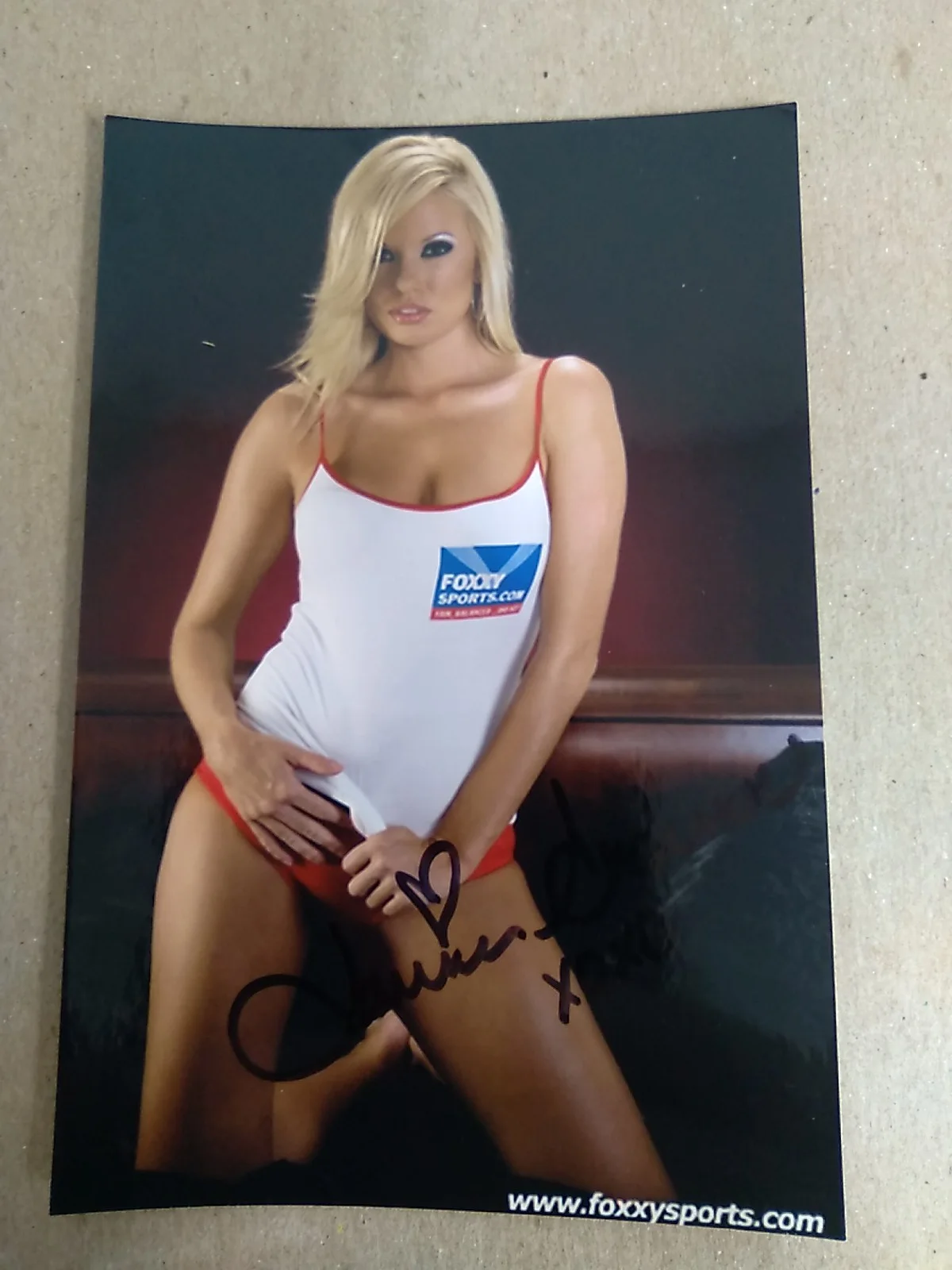 Lauren Andersen Playboy's Playmate Model July 2002 Signed Autograph 6x4in Photo, image 3