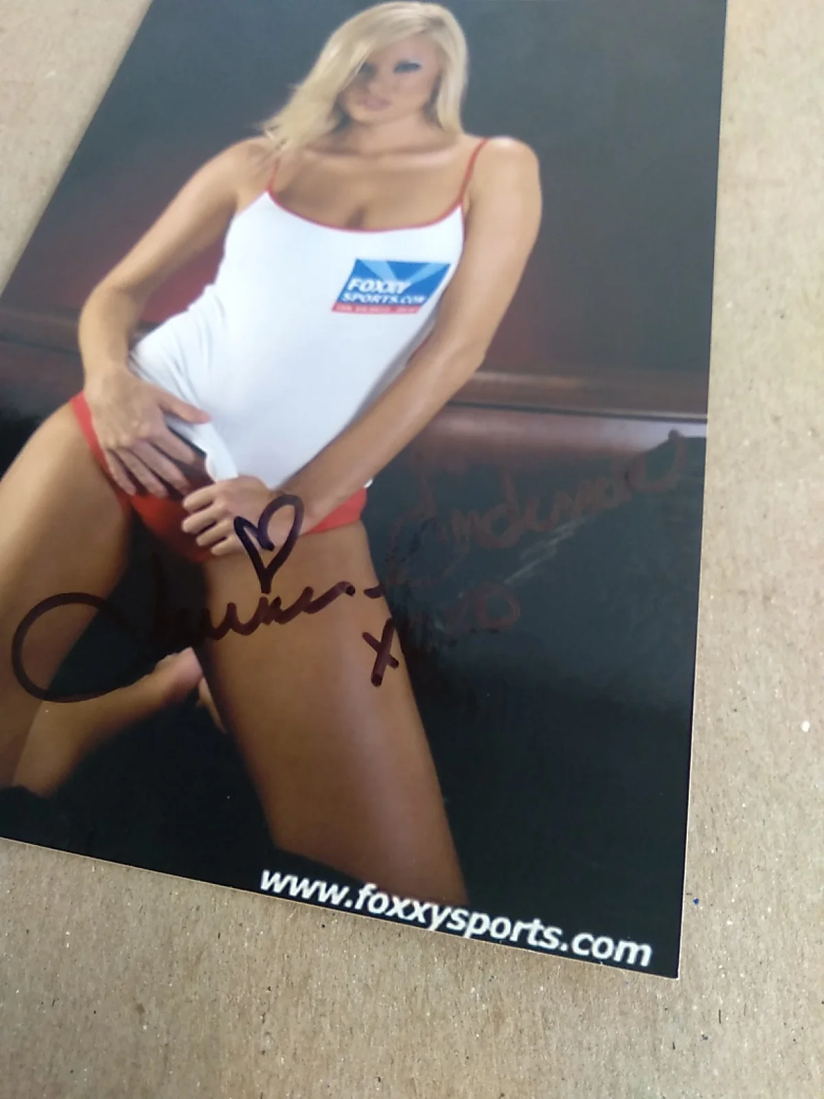 Lauren Andersen Playboy's Playmate Model July 2002 Signed Autograph 6x4in Photo, image 5