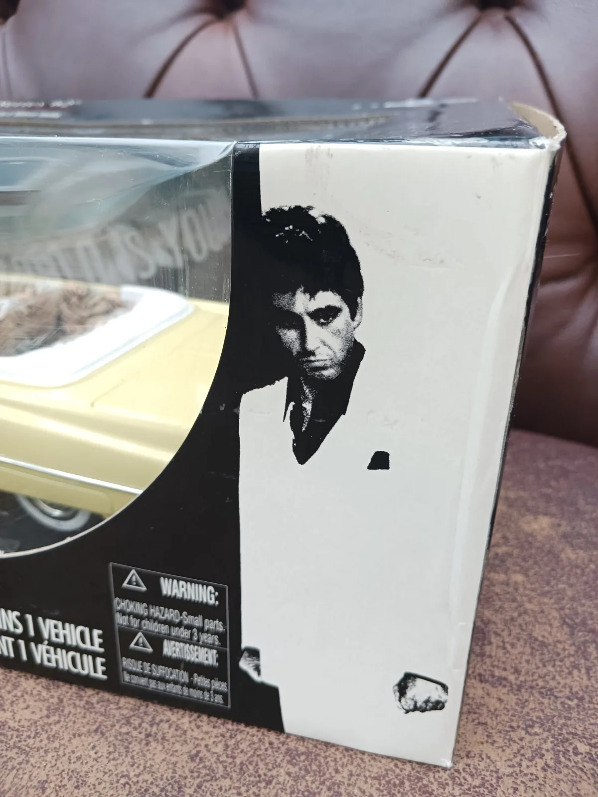 Scarface 1963 Cadillac Series 62 Limited Edition Die Cast Collectible Jada toys, изображение 4