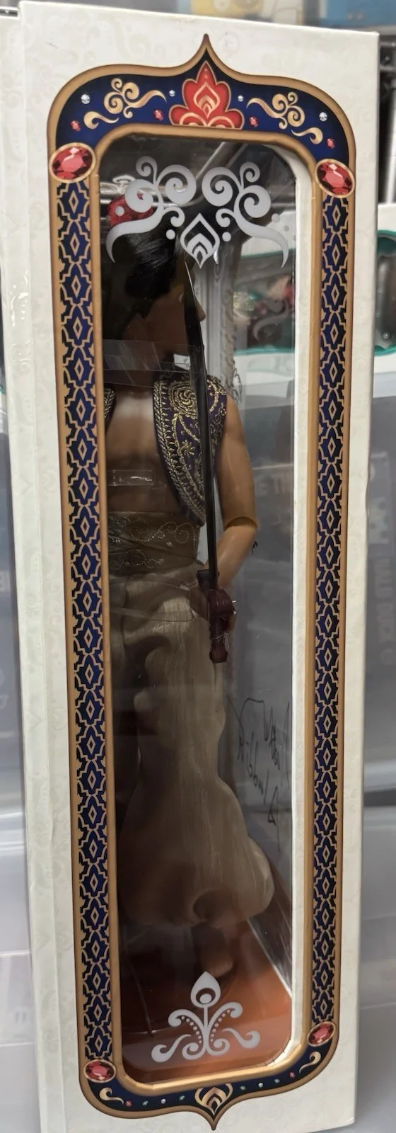 Scott Weinger — Scott Weinger , Aladdin, Signed Autographed , Aladdin Doll , Disney LE Disney, изображение 4