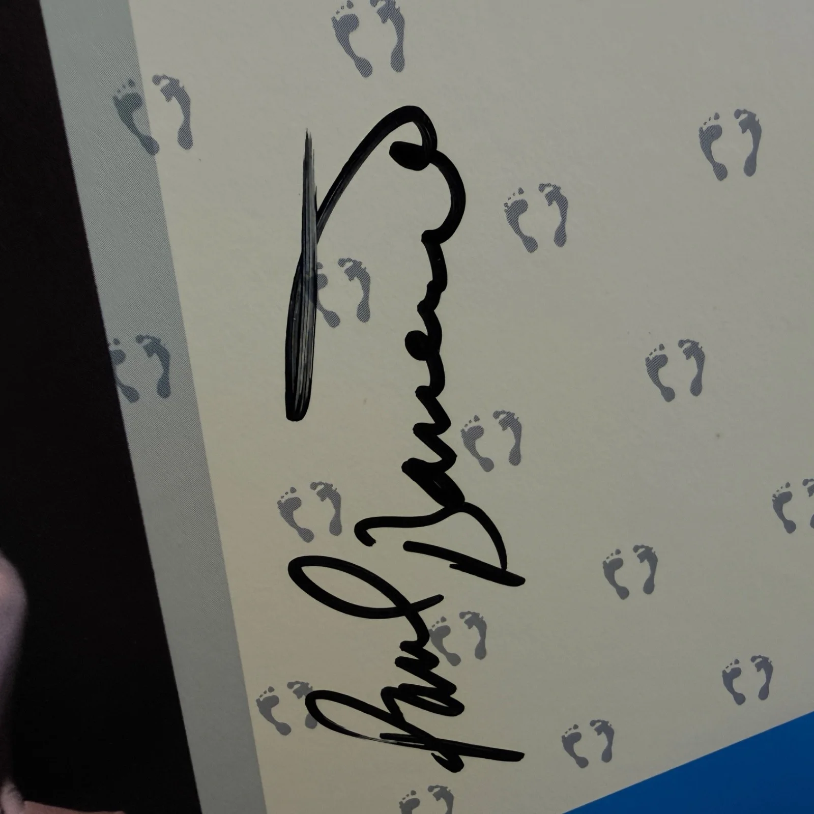 AUTOGRAPHED- PAUL BARRERE (Little Feat) "On My Own Two Feet" vinyl LP 90070-1 NM, изображение 2