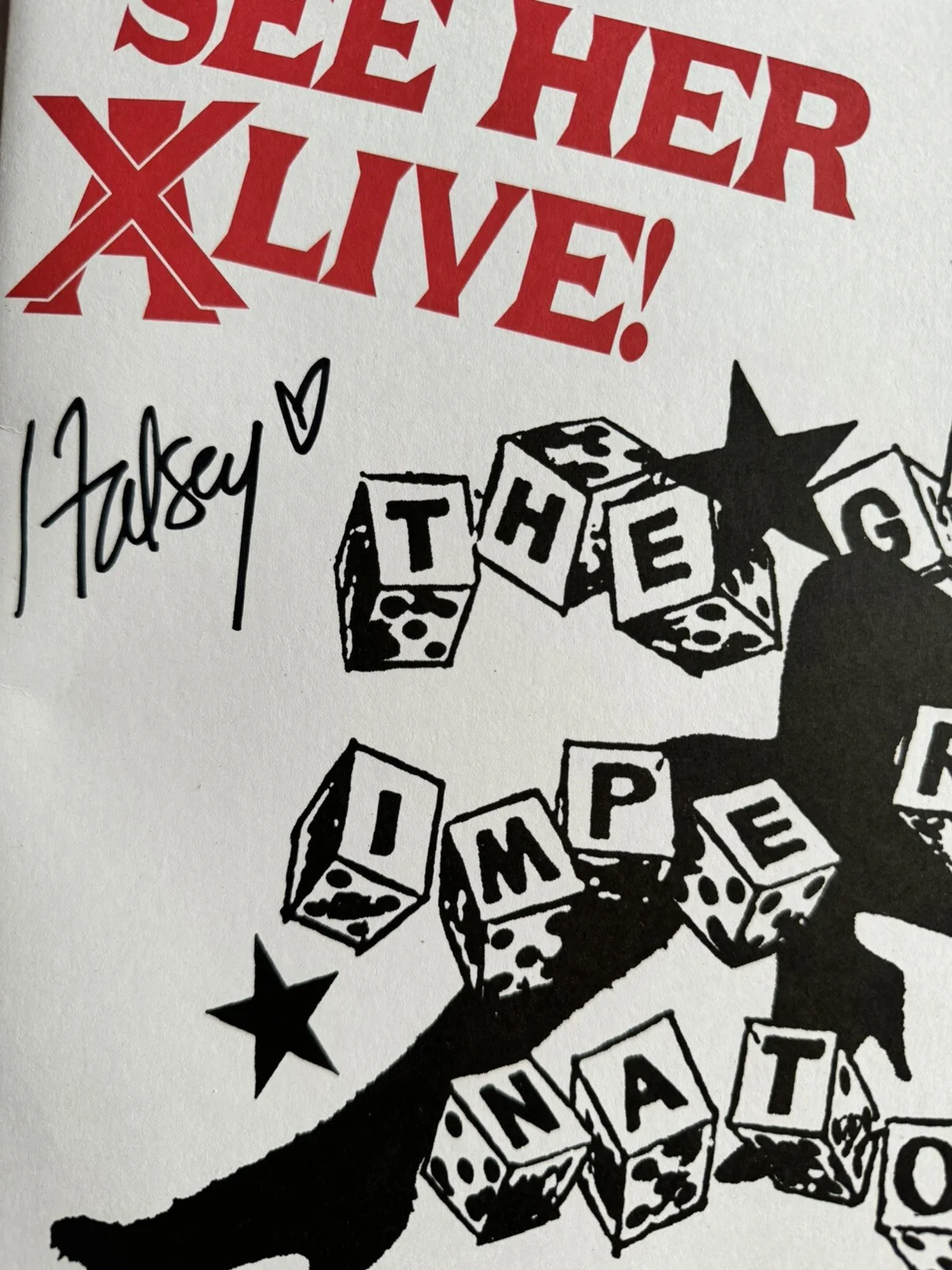 Halsey The Great Impersonator New York City Exclusive Signed Vinyl, изображение 3