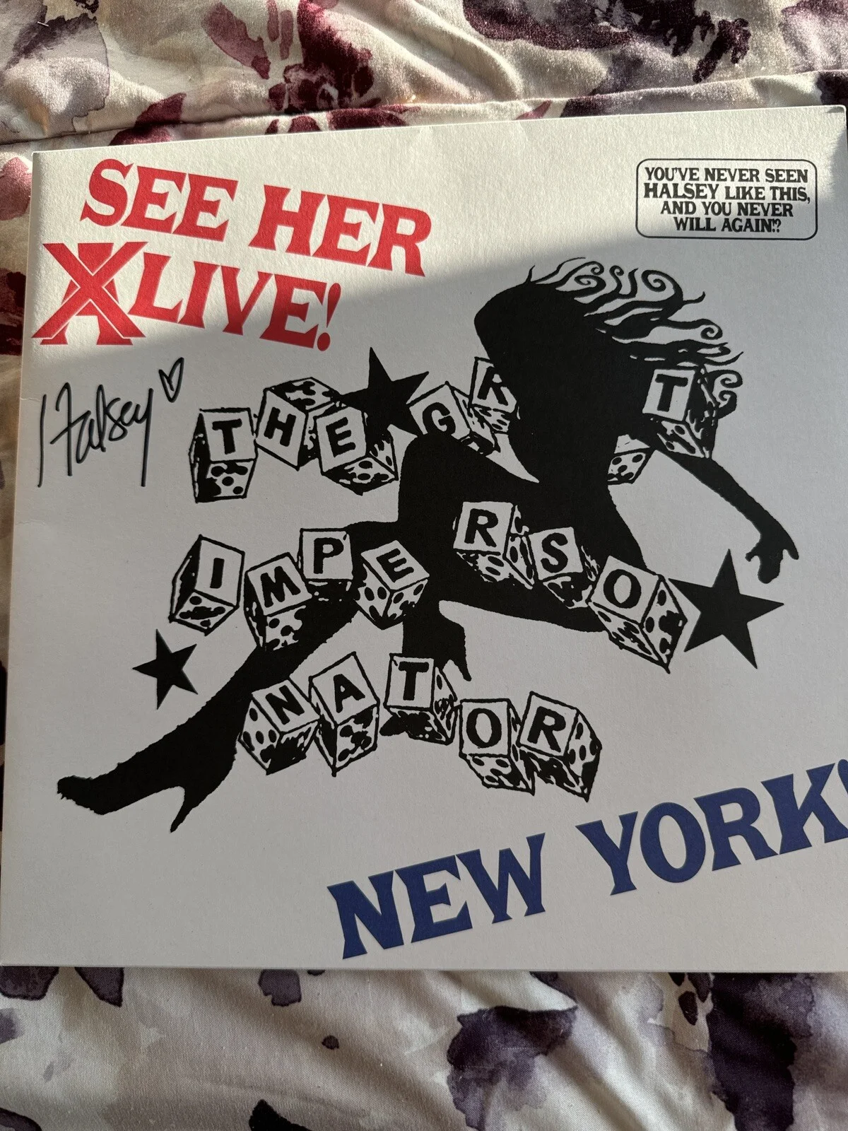 Halsey The Great Impersonator New York City Exclusive Signed Vinyl, изображение 4