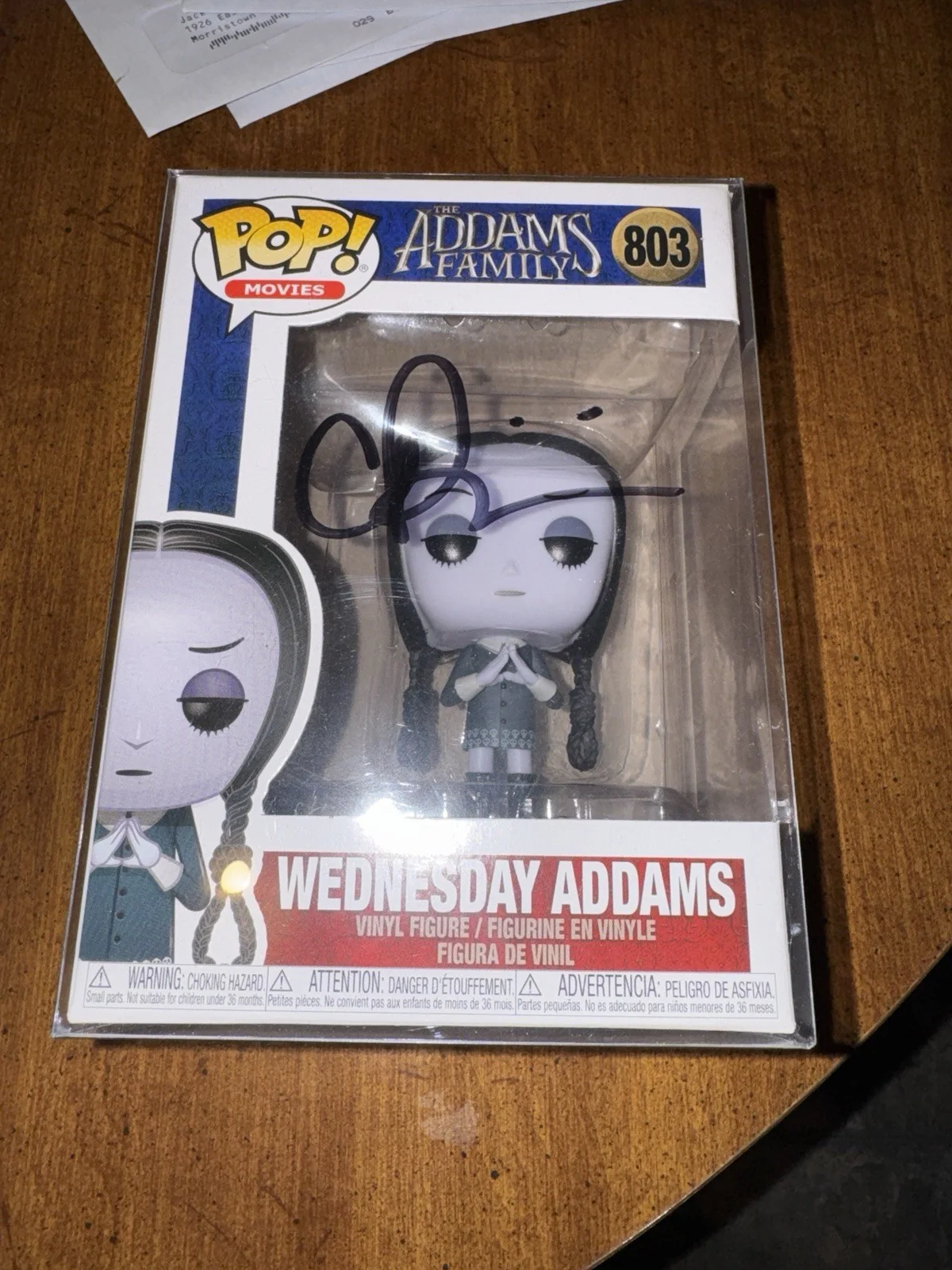 Wednesday And Lurch Signed Pop By Christina Ricci And Carel Struycken! Adams Fam, изображение 2