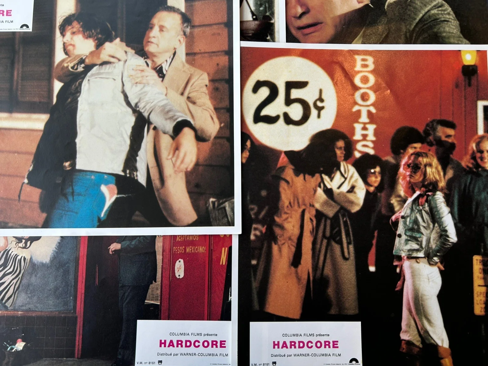 Lobby Cards 1979 Hardcore Movie 11" X 9" Set of 12 George C. Scott Season Hurley, изображение 4