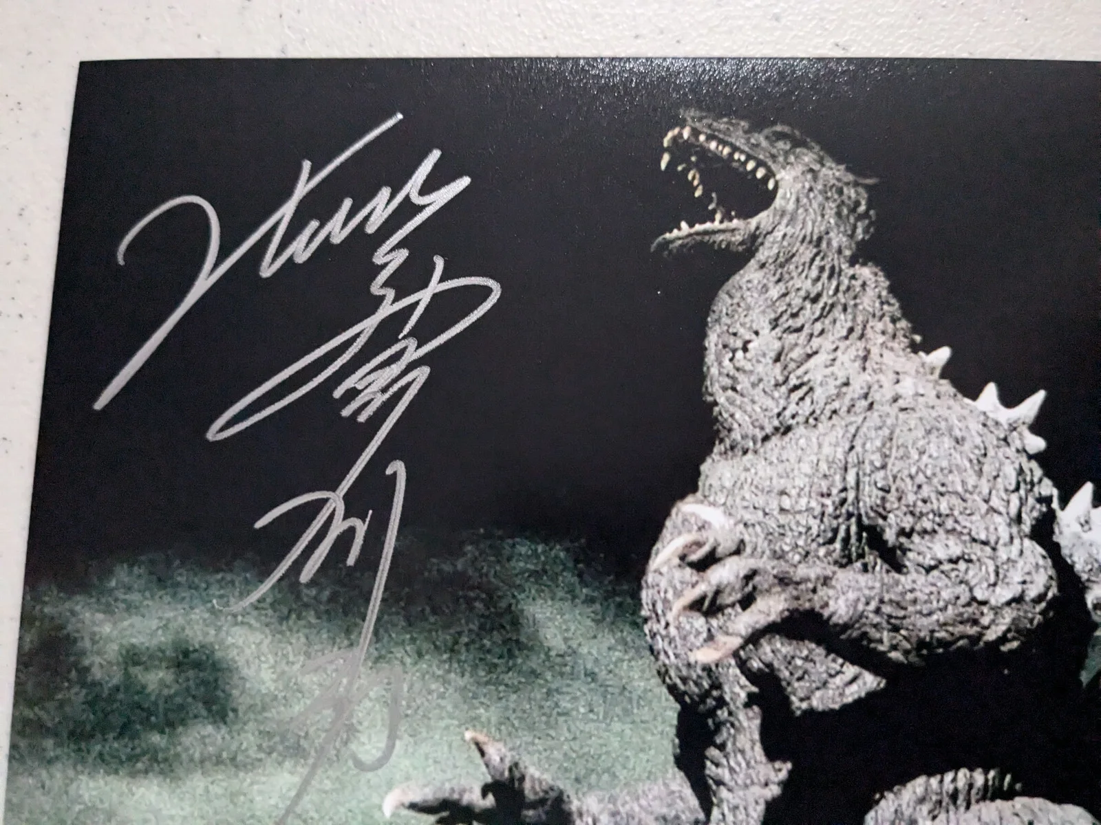 TSUTOMU KITAGAWA Signed GODZILLA 8x10 Photo Autograph BAS JSA COA Cs, image 2