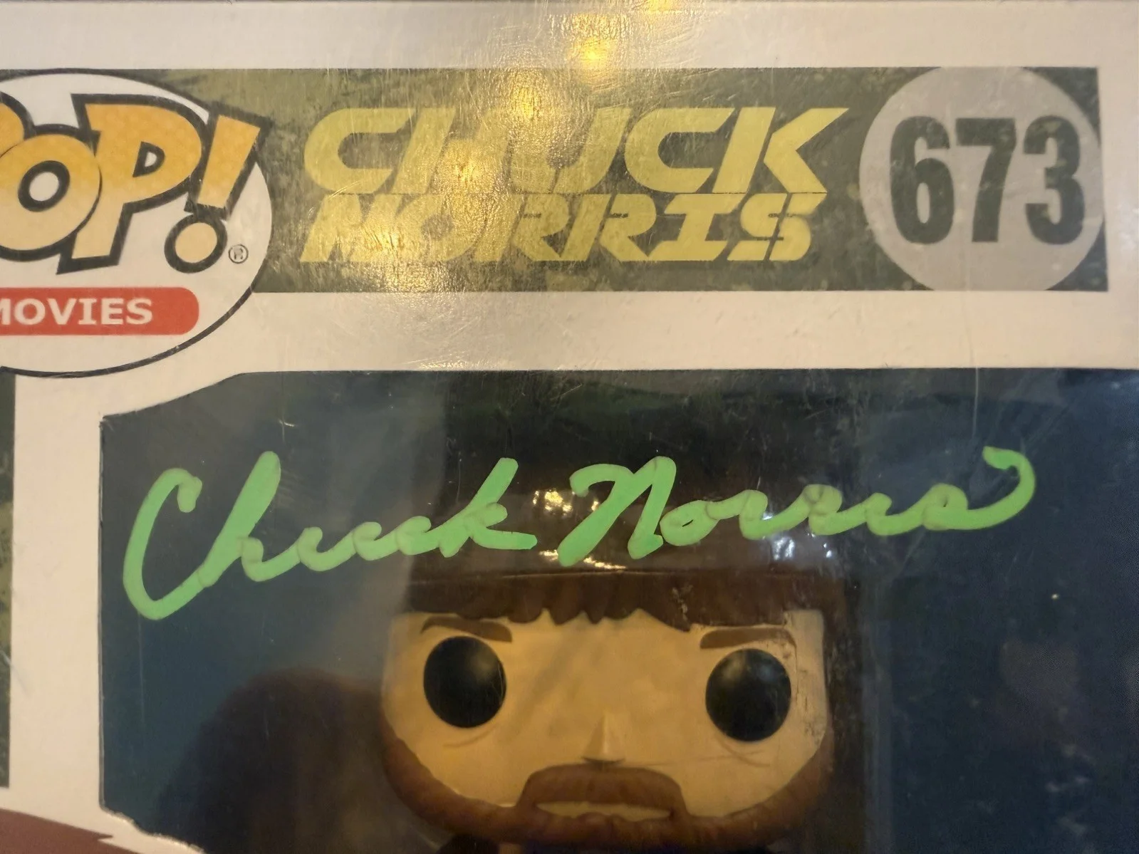 CHUCK NORRIS SIGNED FUNKO POP AUTOGRAPHED JSA COA WALKER TEXAS RANGER 673, изображение 4