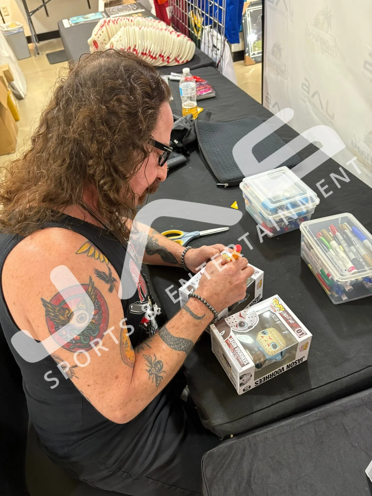 Ari Lehman — Ari Lehman signed inscribed Funko Pop #01 Friday The 13th JSA Jason Voorhees, изображение 2
