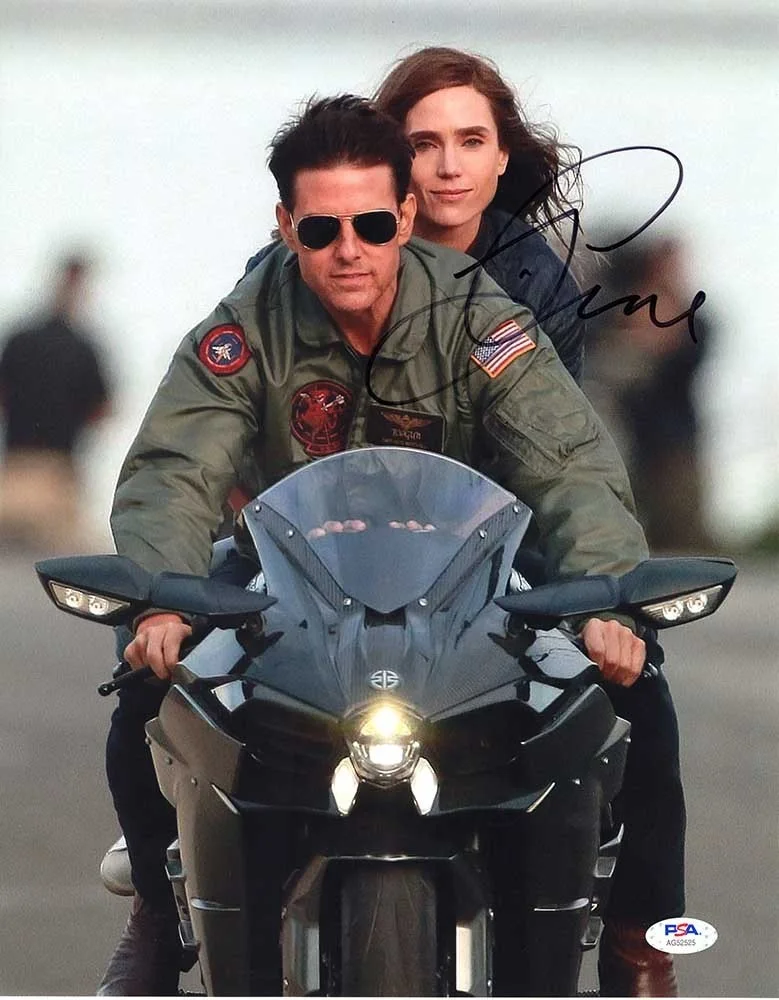 A Star — Tom Cruise Top Gun Maverick 11x14 Photo Hand Signed Autographed PSA/DNA COA