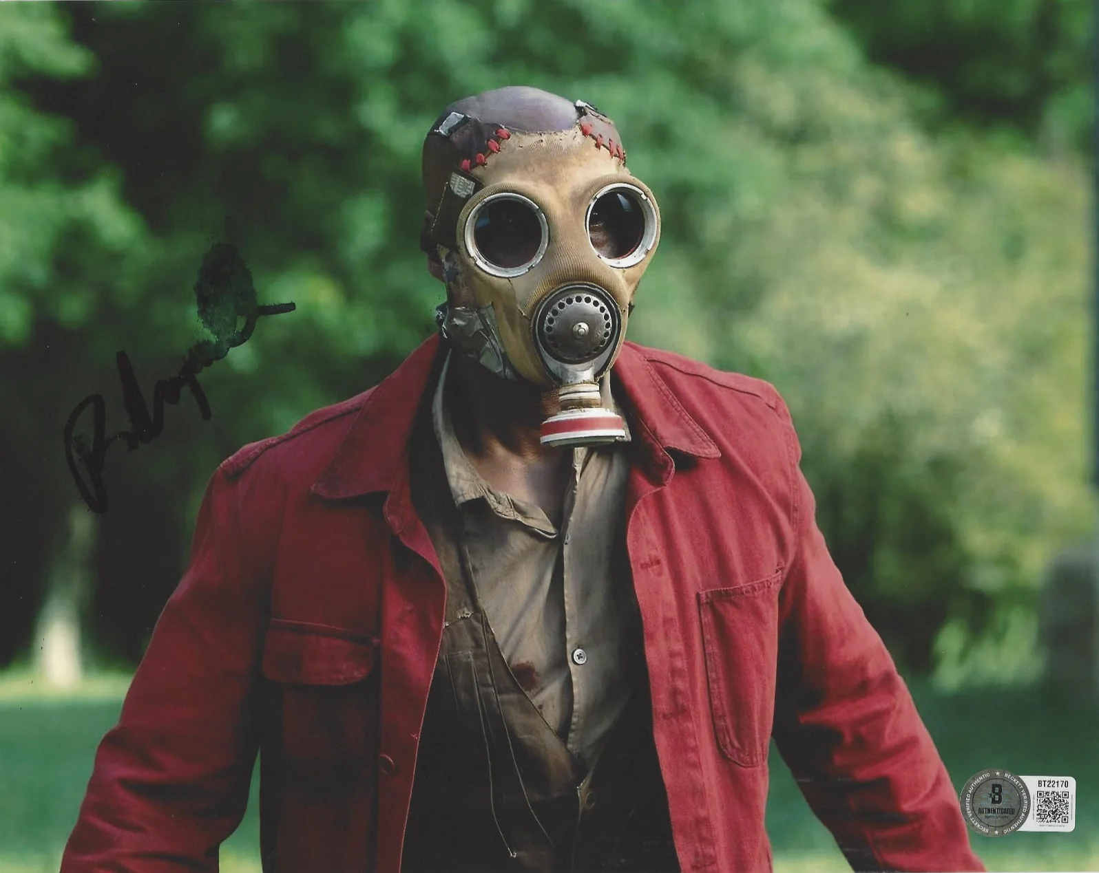 ROB MORGAN SIGNED 'TEACUP' 8x10 PHOTO AUTOGRAPH ACTOR BECKETT BAS COA, изображение 2