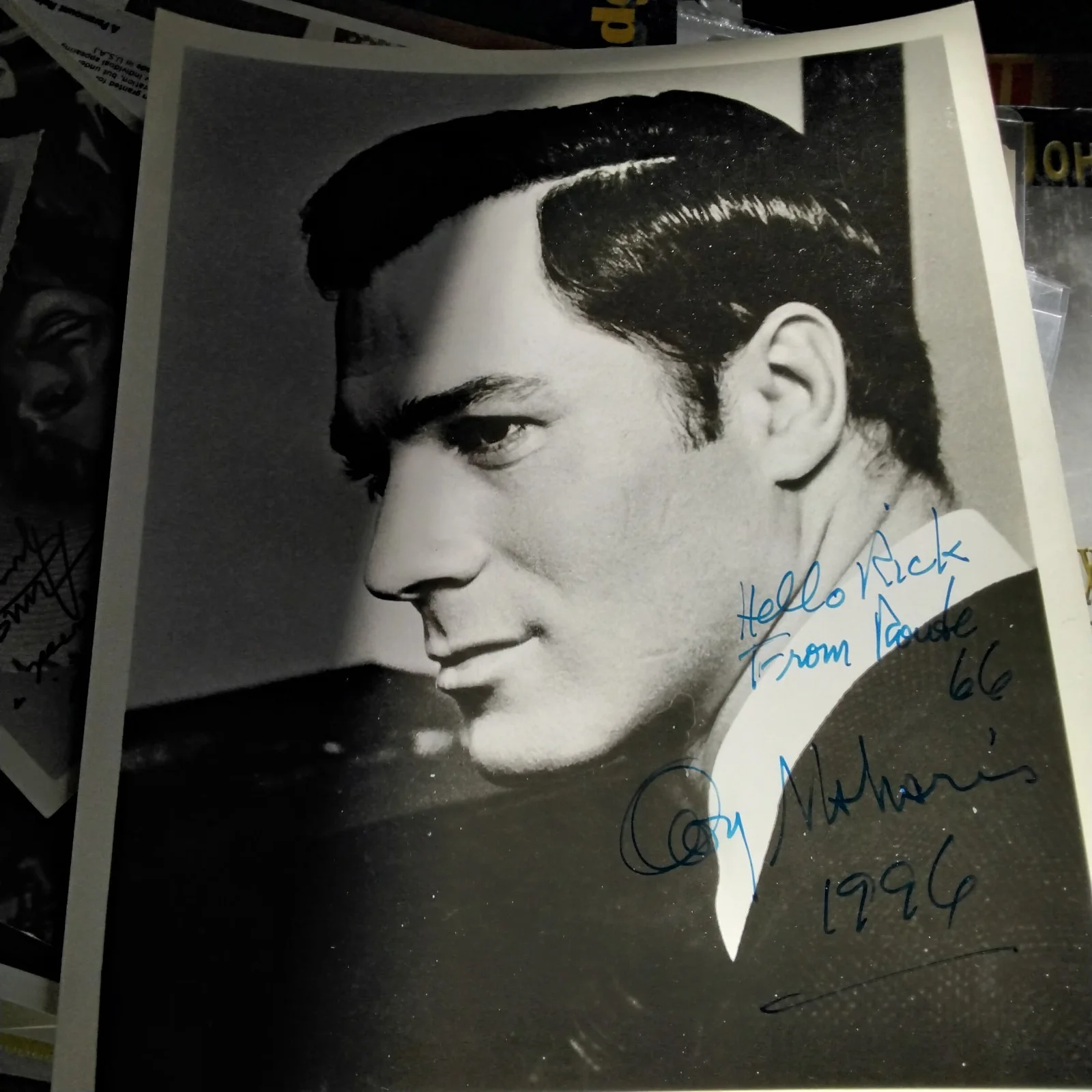 George Maharis SIGNED Photo 60s Movie TV Actor Route 66 Playgirl Satan Bug Gay, изображение 5
