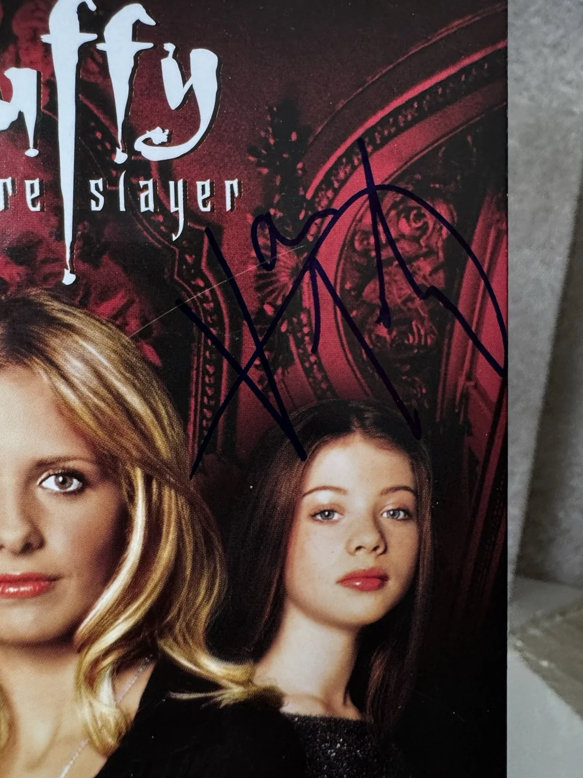 Nicholas Brendon — Buffy the Vampire Slayer Season 5 DVD SIGNED NICHOLAS BRENDON AUTOGRAPH MARSTERS, image 5