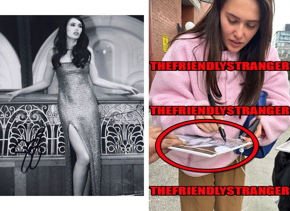 Sienna Spiro — Sienna Spiro signed Autographed 8x10 Photo EXCT PROOF a SINGER Die On A Hill COA
