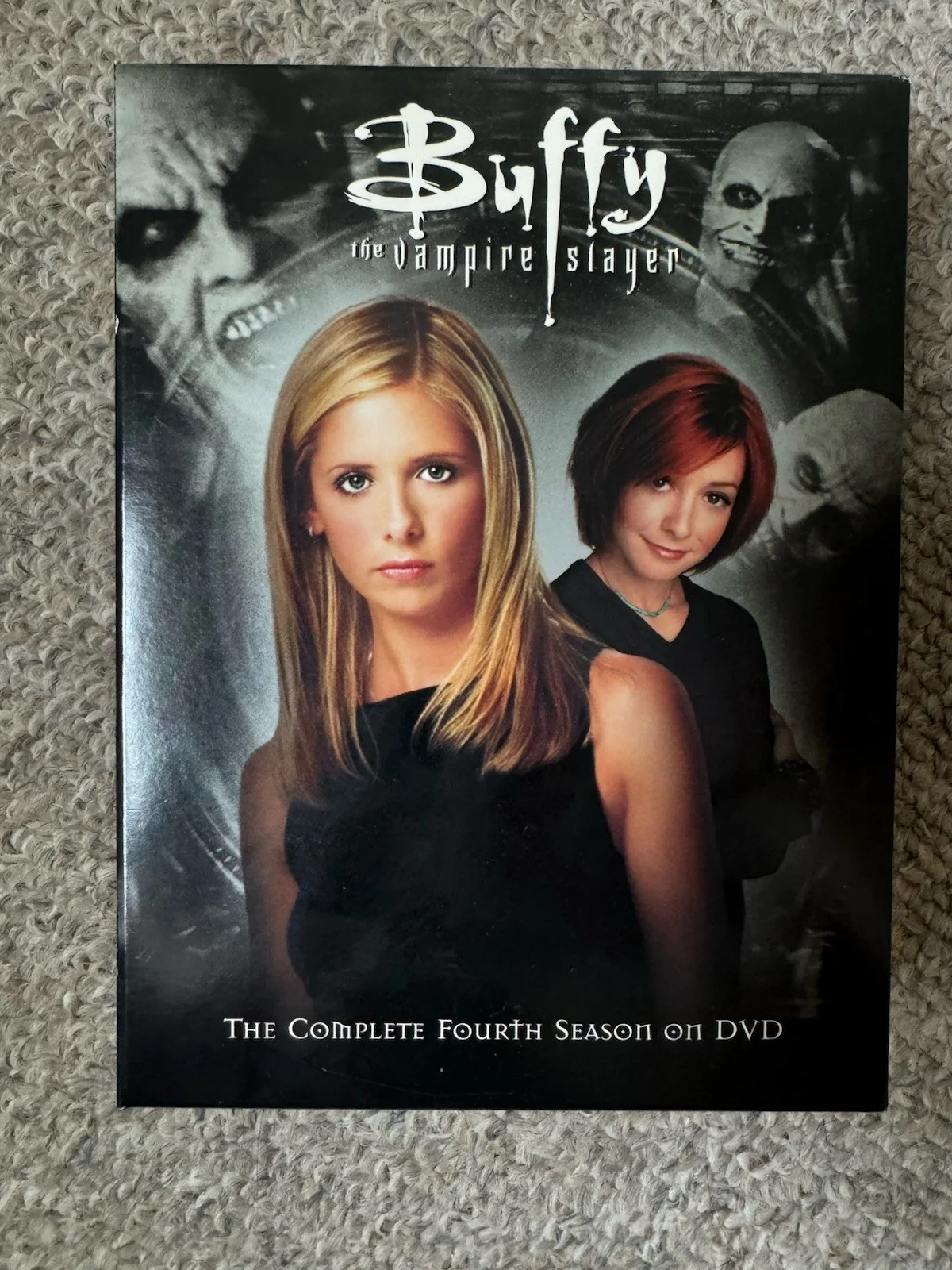Nicholas Brendon — Buffy the Vampire Slayer Season 4 DVD SIGNED NICHOLAS BRENDON AUTOGRAPH MARSTERS, изображение 4