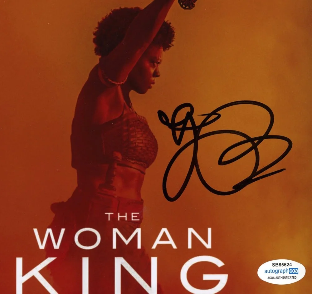 Gina Prince-Bythewood — Gina Prince-Bythewood signed "THE WOMAN KING" 8x10 Photo EXT PROOF Director ACOA, изображение 5