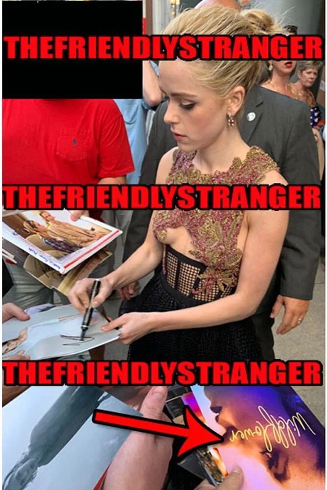 KIERNAN SHIPKA — Kiernan Shipka signed "WILDFLOWER" 8x10 Photo EXACT PROOF SEXY Sabrina ACOA COA, изображение 3