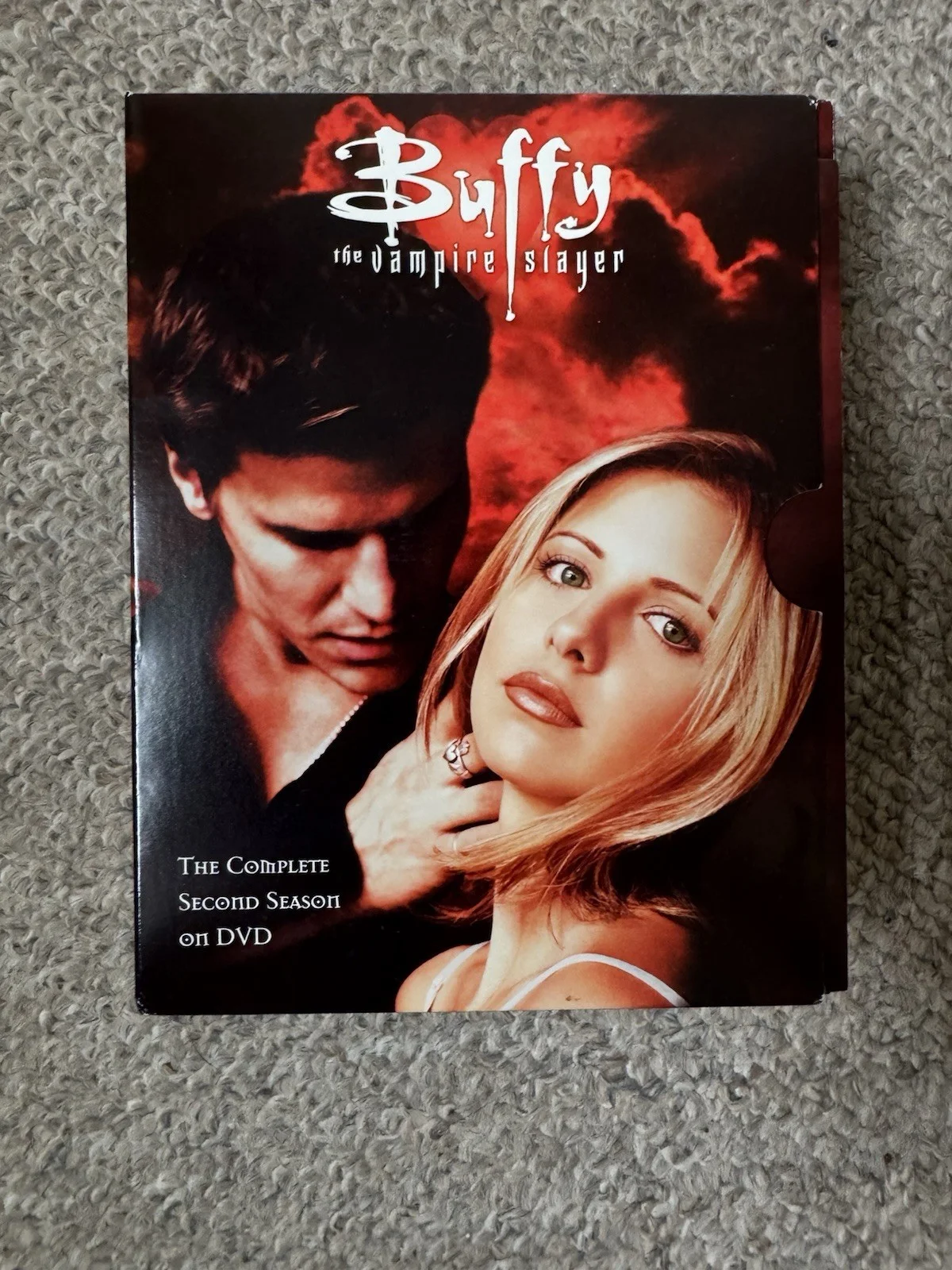 Nicholas Brendon — Buffy the Vampire Slayer Season 2 DVD SIGNED NICHOLAS BRENDON AUTOGRAPH MARSTERS, изображение 4