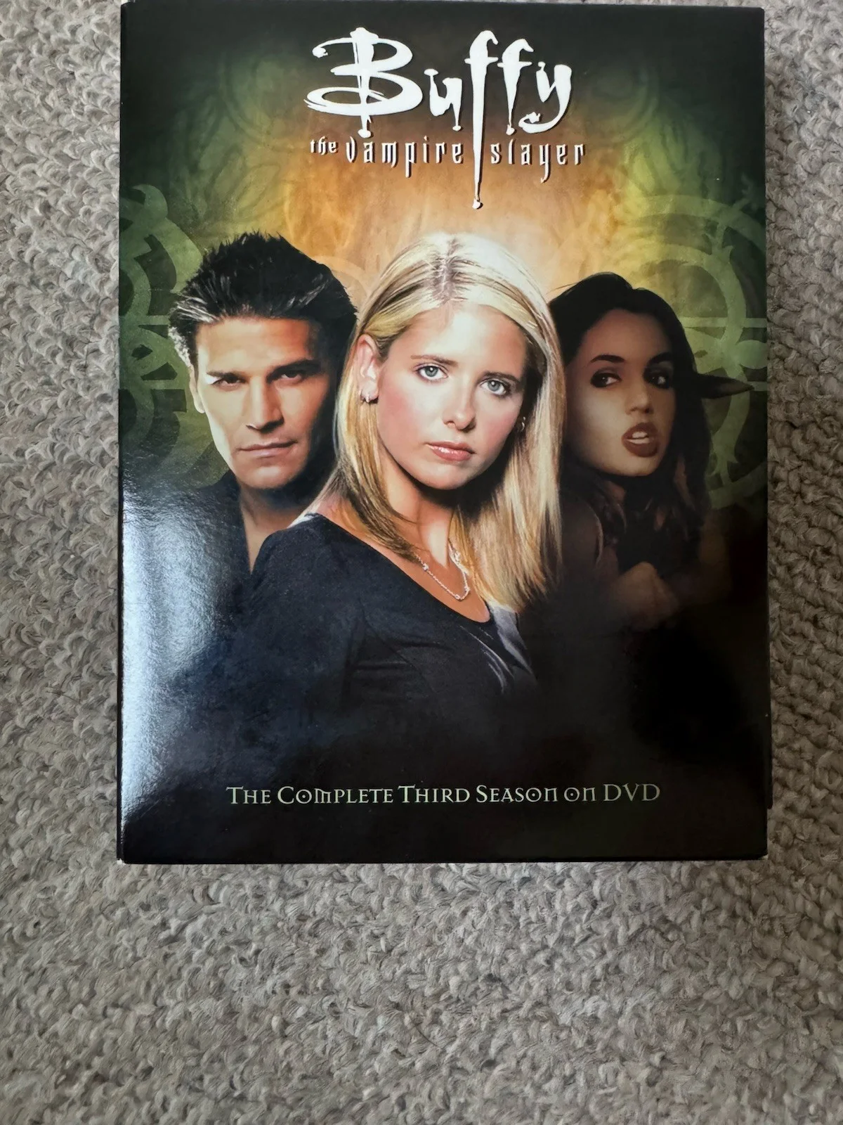 Nicholas Brendon — Buffy the Vampire Slayer Season 3 DVD SIGNED NICHOLAS BRENDON AUTOGRAPH MARSTERS, изображение 4
