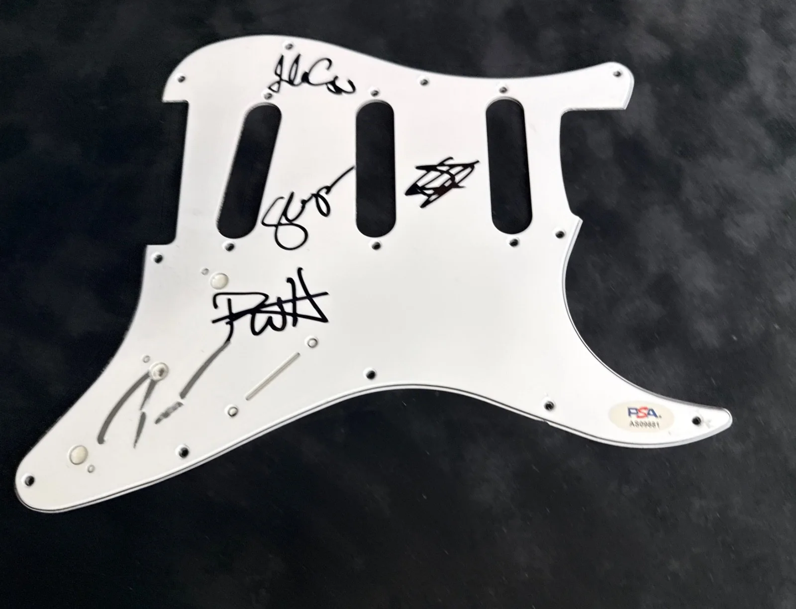 Jeremy White Allen — Jeremy Allen White +2 Autos Signed Guitar Pickguard Springsteen Movie PSA, image 2