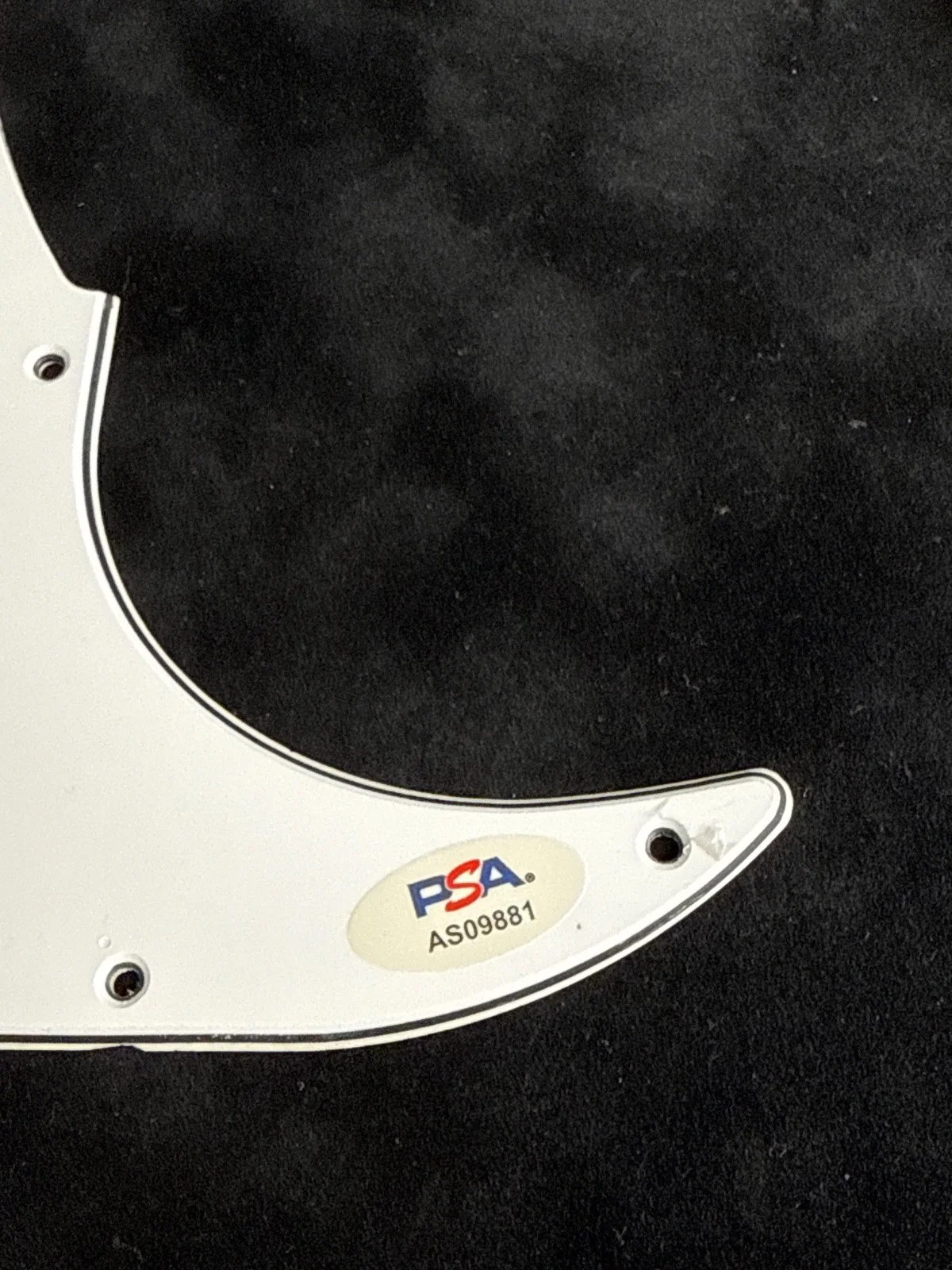 Jeremy White Allen — Jeremy Allen White +2 Autos Signed Guitar Pickguard Springsteen Movie PSA, image 3