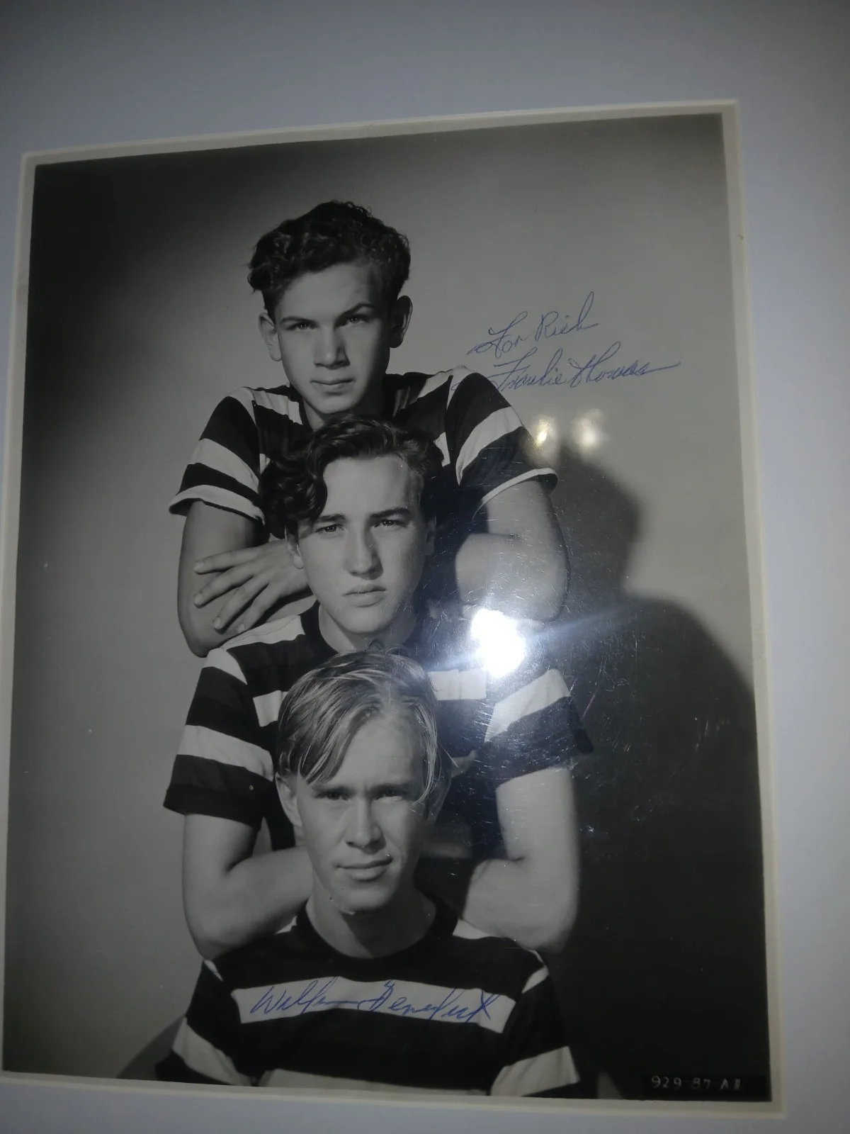 Frankie Thomas William Beaudine PUBLISHED Autographs LittleToughGuys Bowery Boys, изображение 4