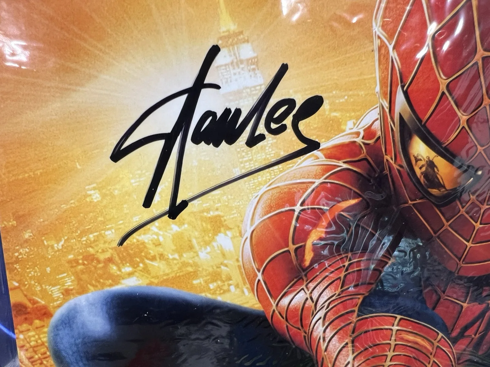 Stan Lee — Stan Lee Signed Autographed Marvel Spider-Man 8x10 - World Autographs LLC COA, image 2