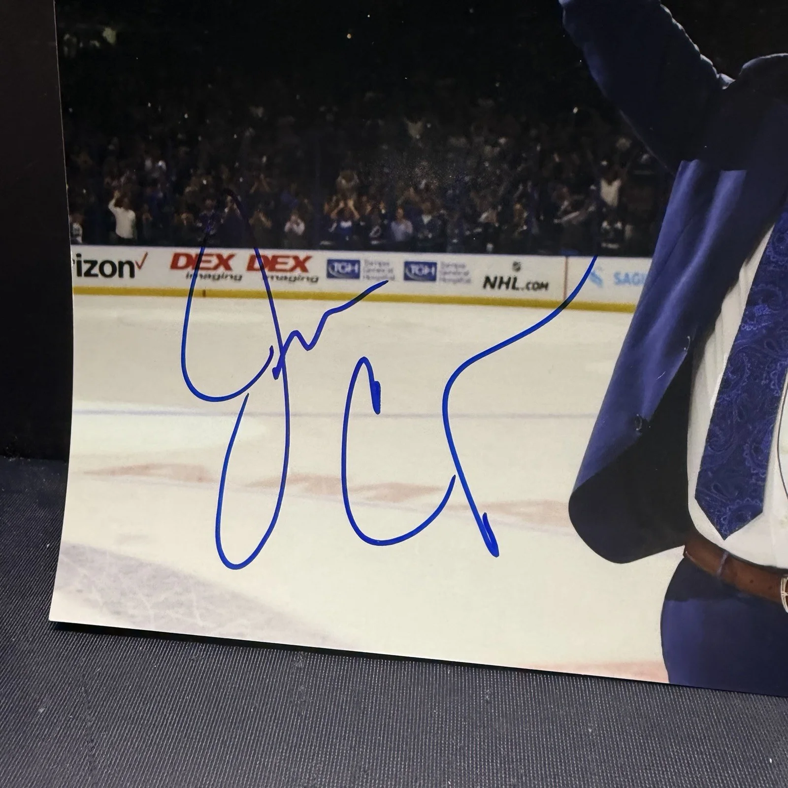 Jon Cooper — Jon Cooper Tampa Bay Lighting Autographed 11x14 Signed Photo NHL JSA COA, image 2