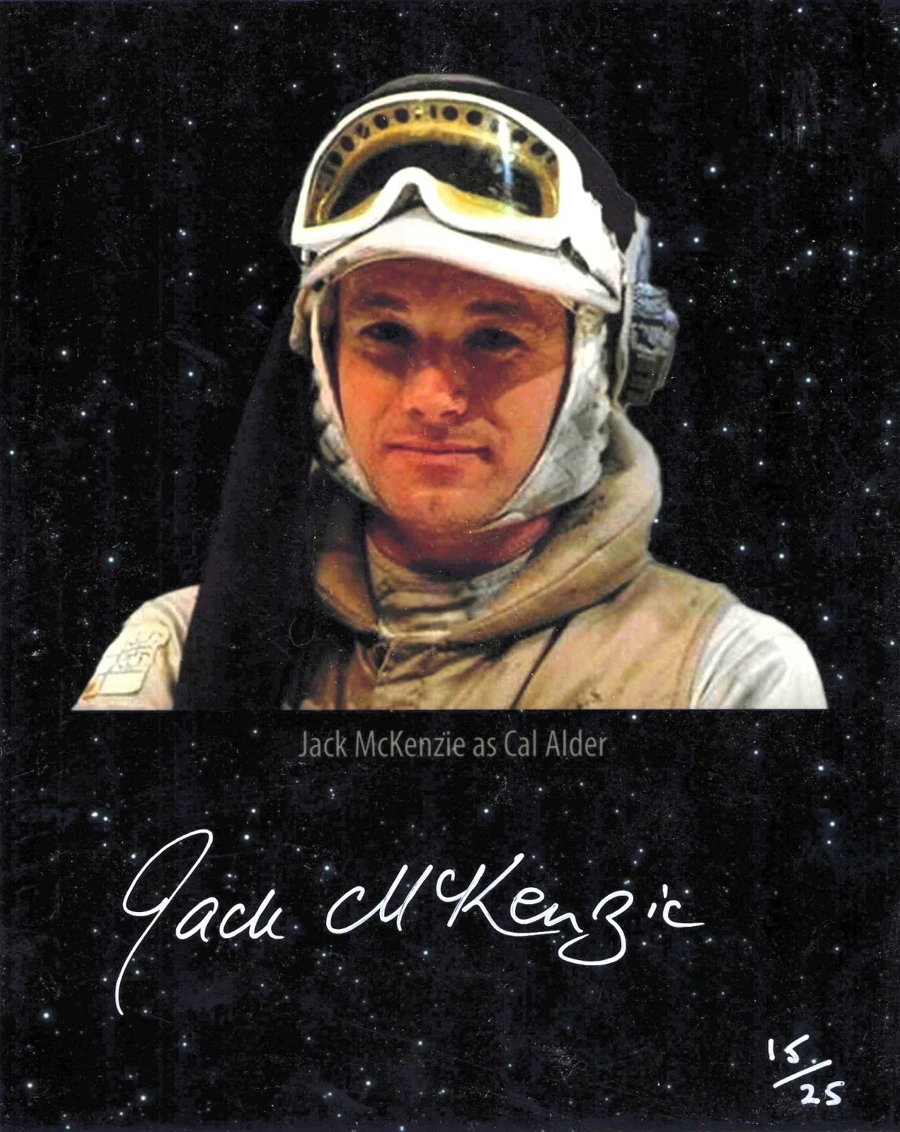 Jack McKenzie as Cal Alder Keith De Winter as Goss Toowers Barba — LIMITED EDITIONS signings of DR WHO actors 8x10 each with COA lot of 4, изображение 3